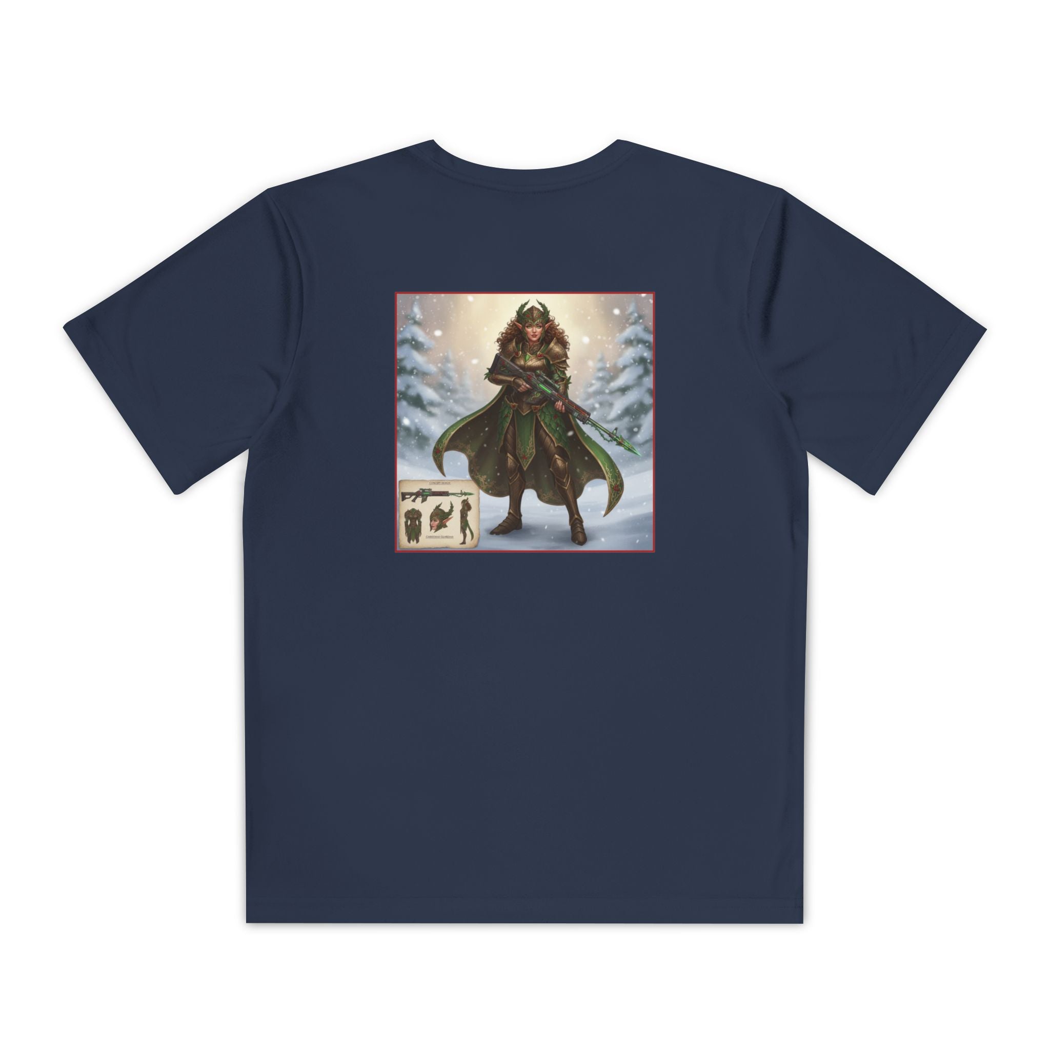 Yule Guard Patriotic Christmas Holiday ~ Youth T-Shirt, Unisex Softstyle T-Shirt