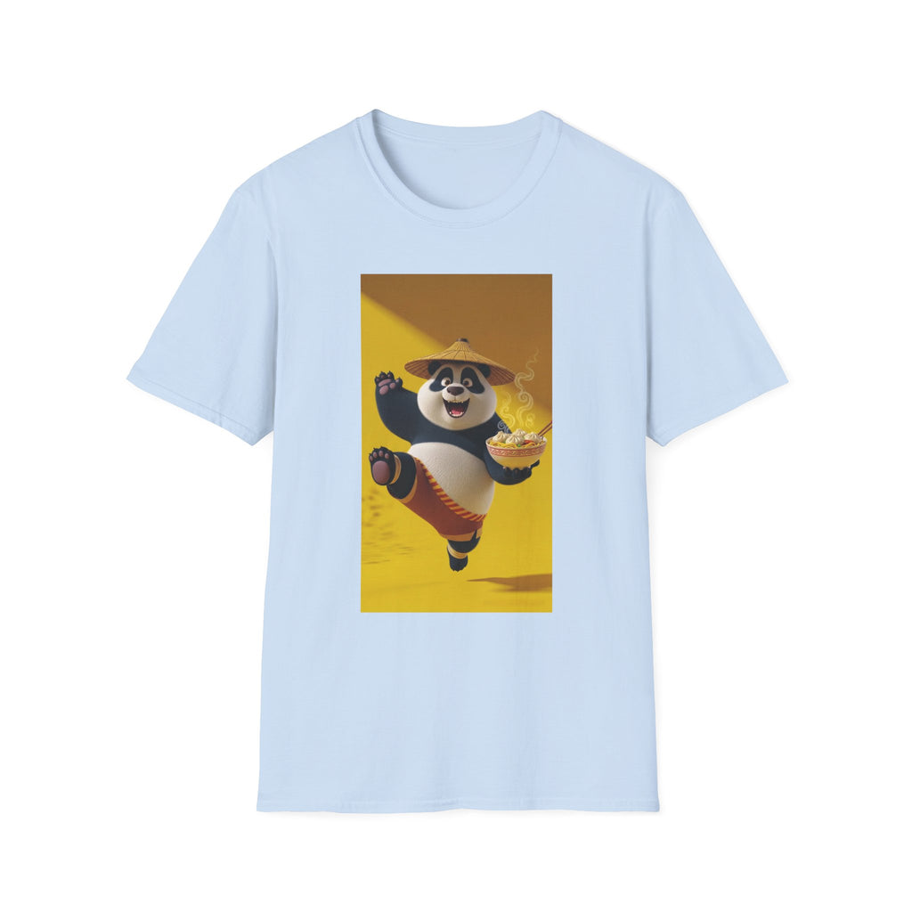 Kung Fu Panda Unisex Softstyle T-Shirt, DreamWorks Animation Youth Competitor Tee, Graphic Tee, Movie Fan Gift, Cult Classic Shirt, Comfy