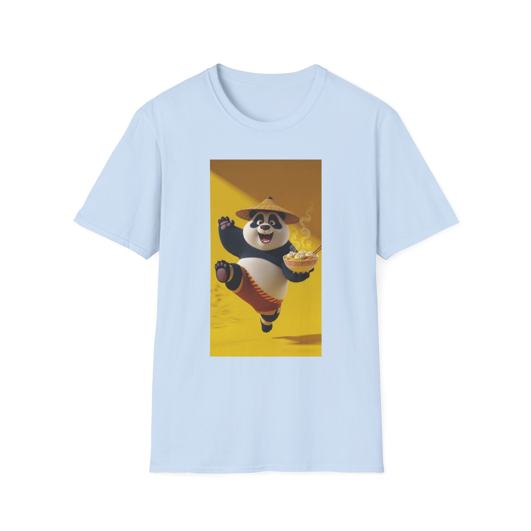 Kung Fu Panda Unisex Softstyle T-Shirt, DreamWorks Animation Youth Competitor Tee, Graphic Tee, Movie Fan Gift, Cult Classic Shirt, Comfy
