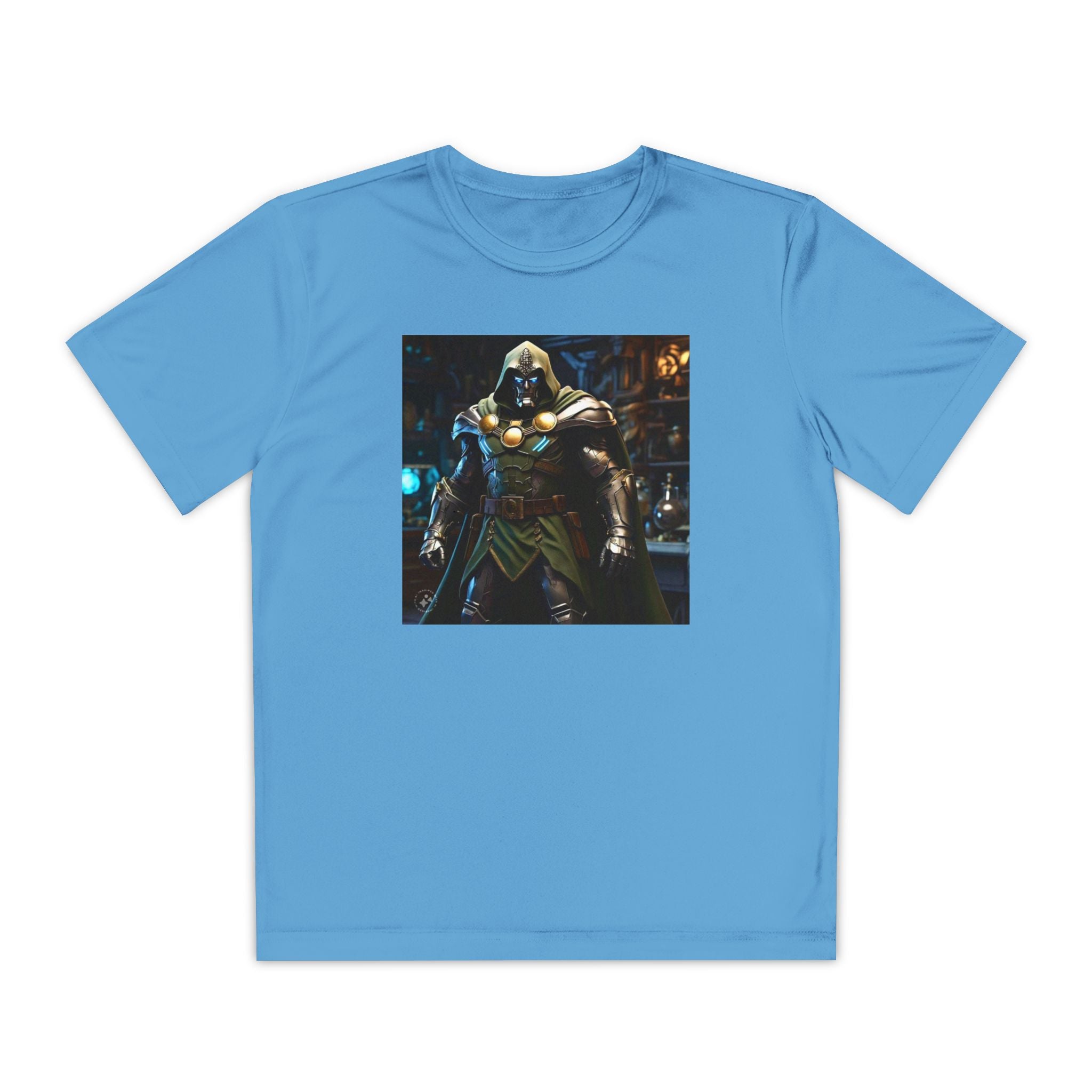 Dr Doom Superhero Marvel Patriotic, Kids Graphic T-Shirt, Boys Hero Top, Girls Comic Book Clothing, Birthday