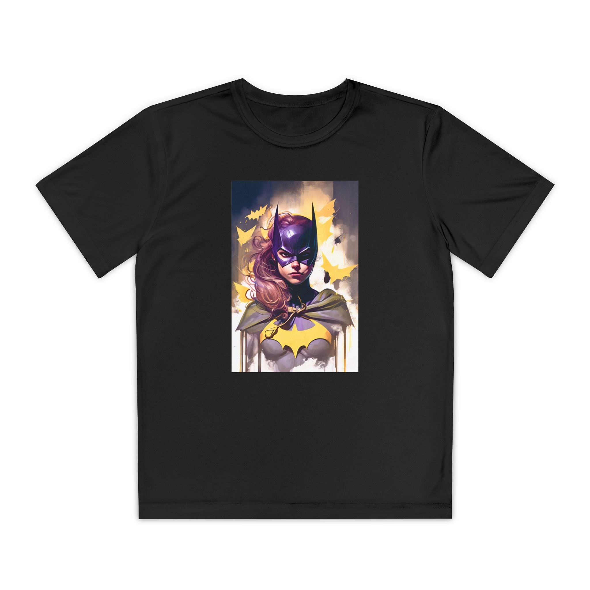 Superhero Youth T-Shirt Sports Graphic Tee, Cool Athletic Shirt for Kids