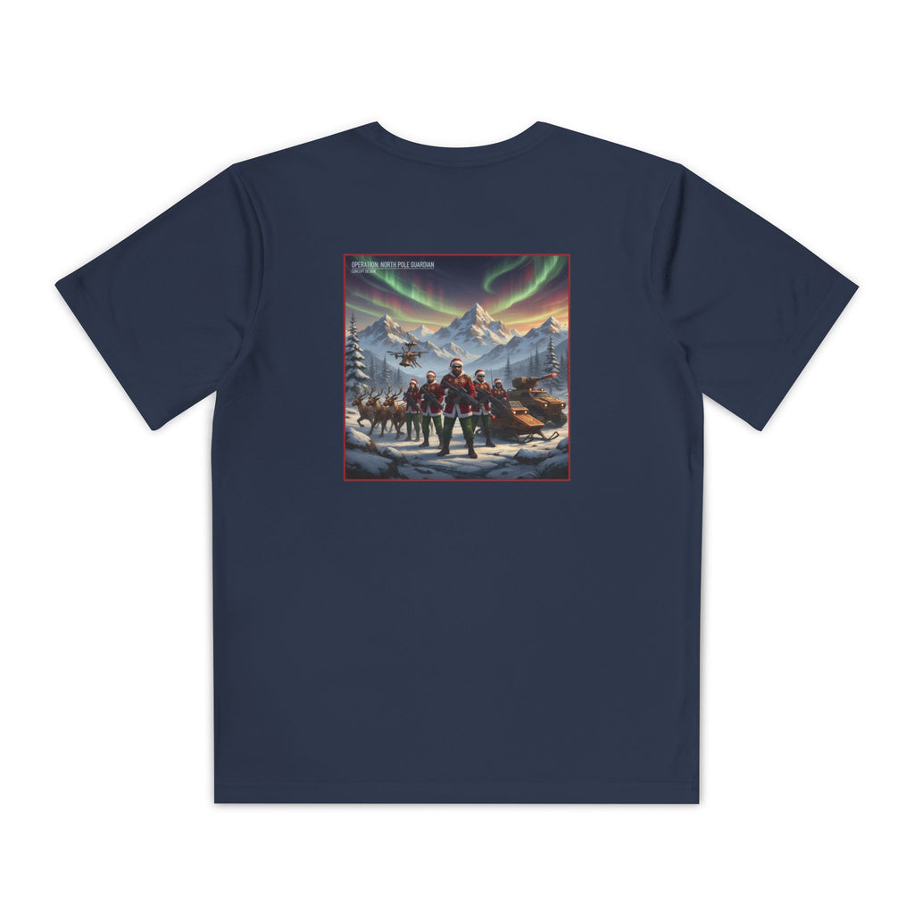 Yule Guard Patriotic Christmas Holiday ~ Youth T-Shirt, Unisex Softstyle T-Shirt