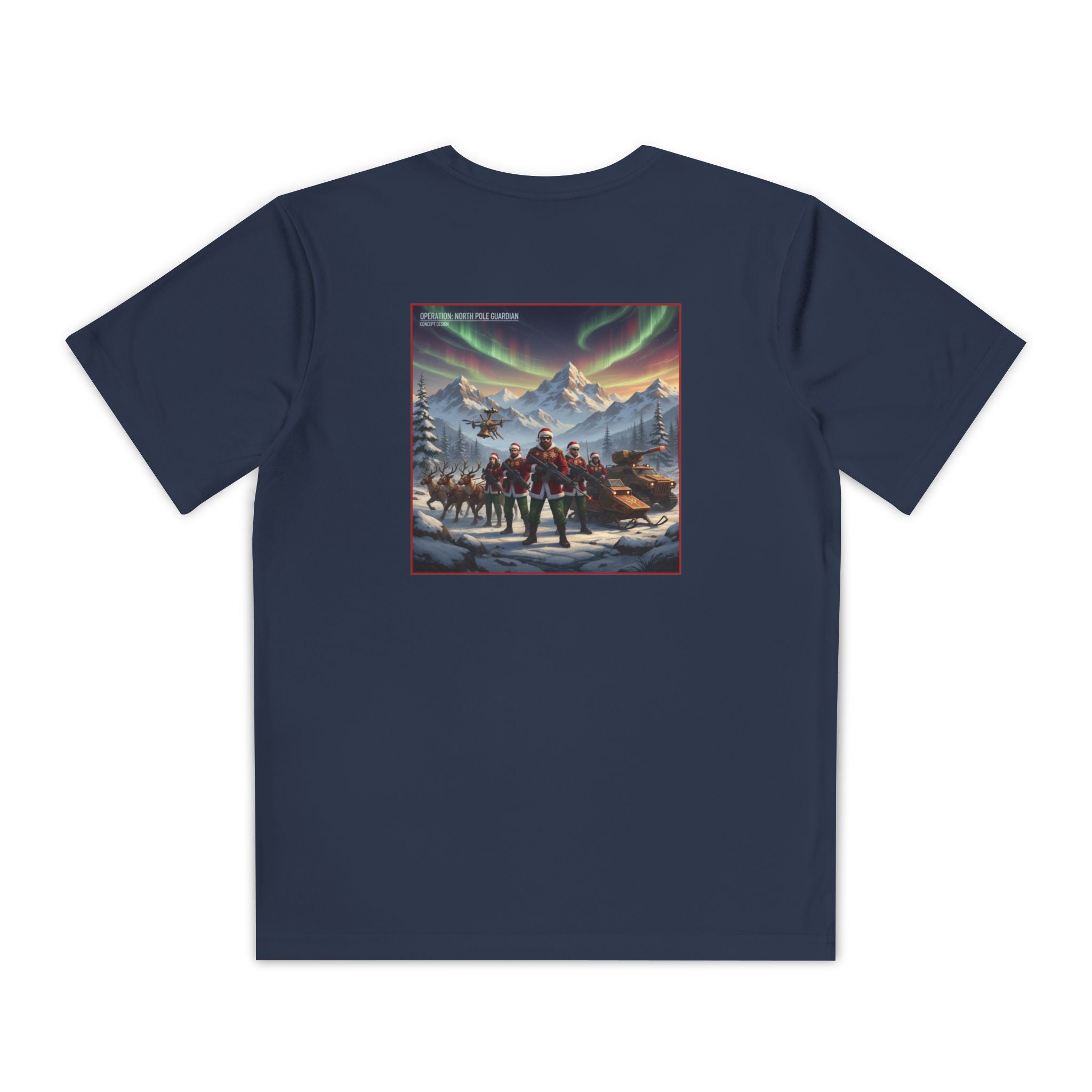 Yule Guard Patriotic Christmas Holiday ~ Youth T-Shirt, Unisex Softstyle T-Shirt