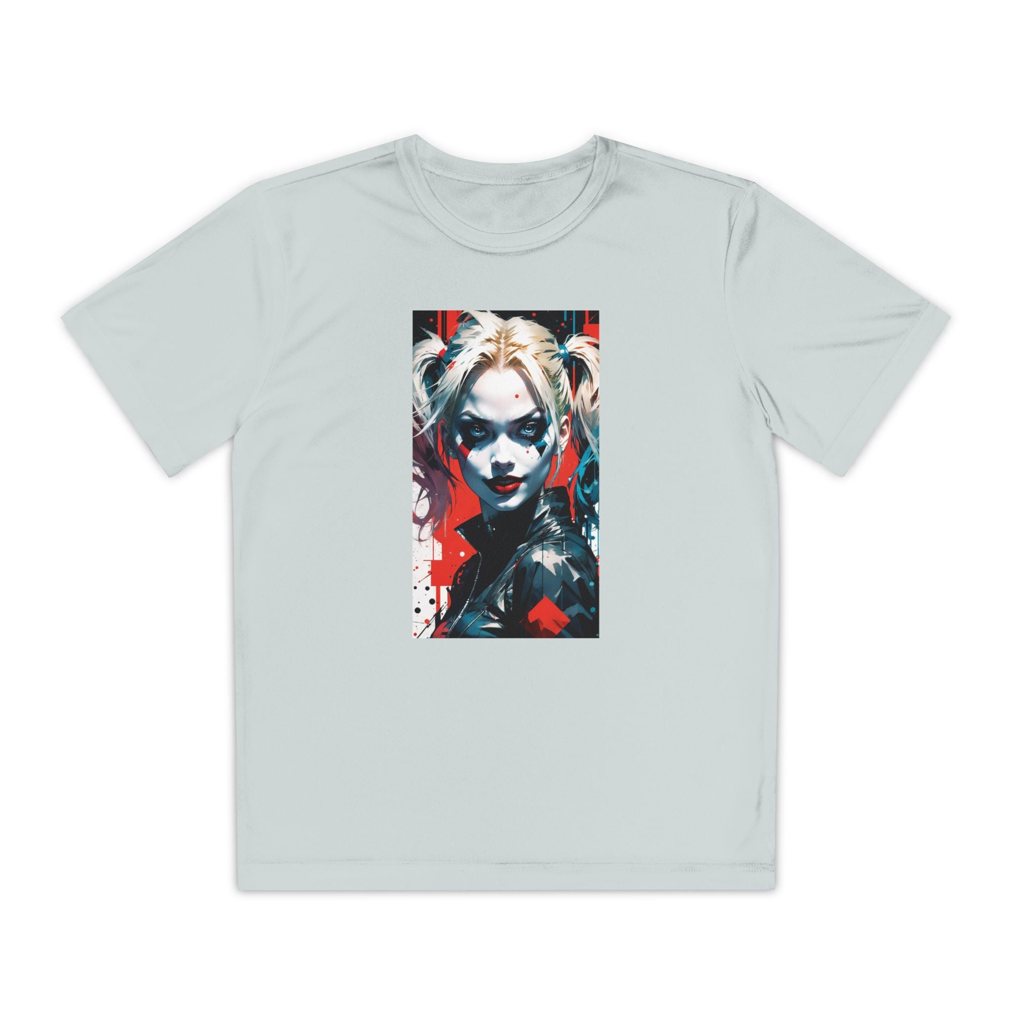 Superhero Youth T-Shirt Sports Graphic Tee, Cool Athletic Shirt for Kids