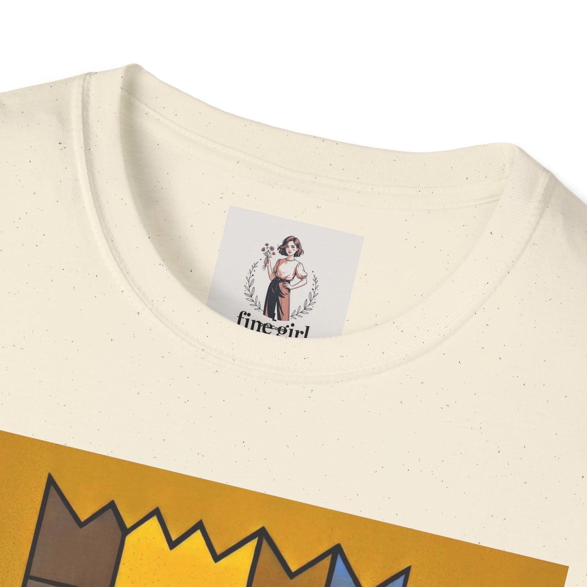 Bart Simpson TV Themed T-Shirt Unisex Softstyle T-Shirt