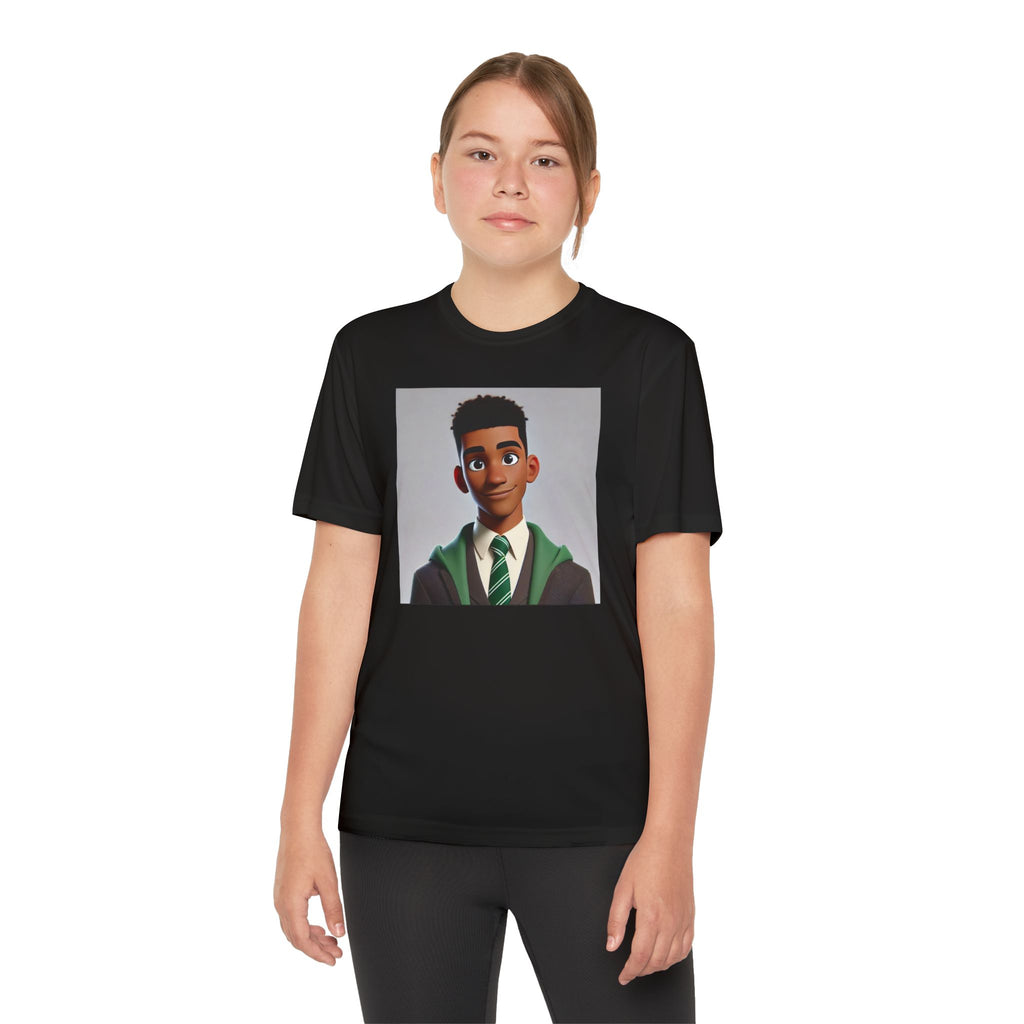 Youth Competitor Tee - Harry Potter, Wizard School Shirt, Magical Kids Top, Hogwarts Fan Gift, Sorcerer's Stone T-Shirt