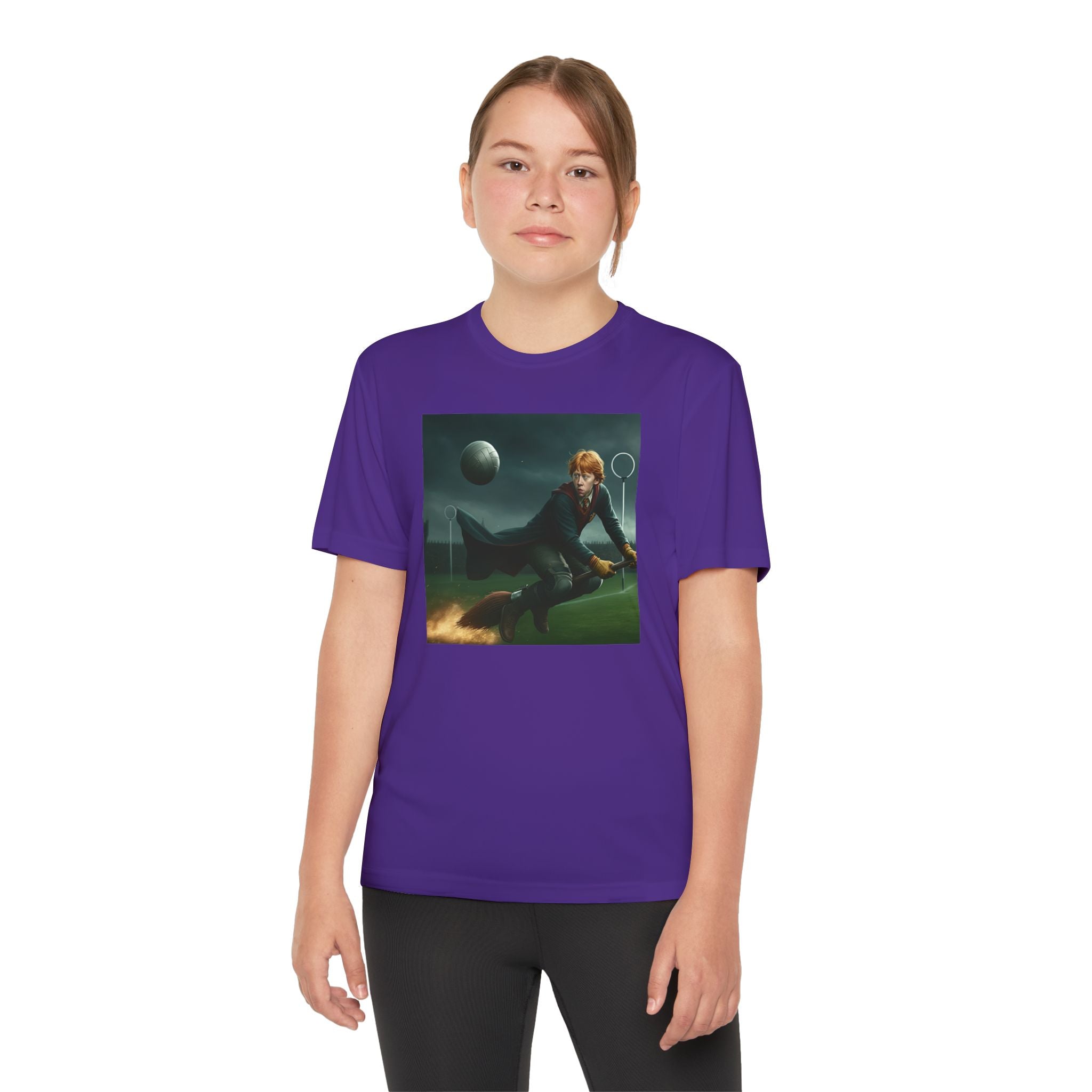 Youth Competitor Tee - Harry Potter, Wizard School Shirt, Magical Kids Top, Hogwarts Fan Gift, Sorcerer's Stone T-Shirt