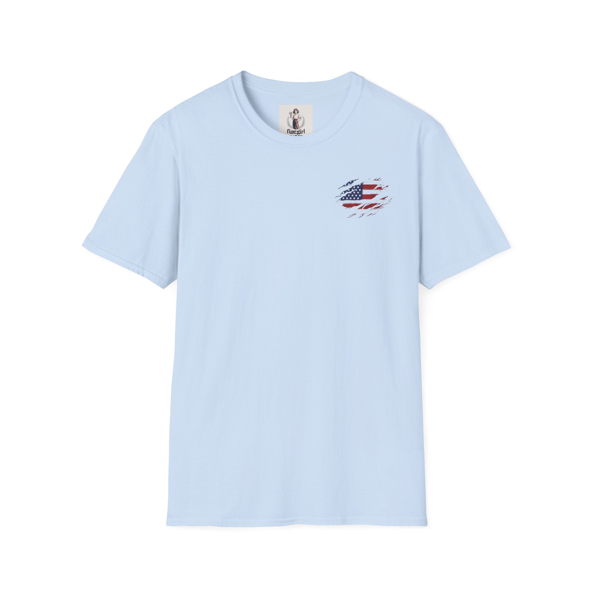 Paramedic Patriotic T-Shirt - USA Flag Tee, Fourth of July Shirt, American Pride Top, Independence Day Apparel, Red White Blue