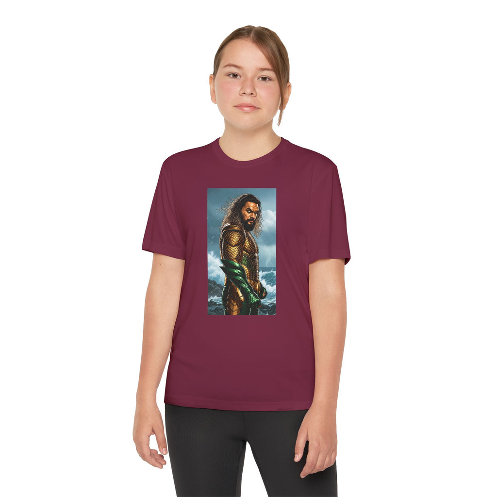 Aquaman Superhero Youth Tee, Kids Superhero Shirt, Child Aquaman T-shirt, Comic Book Tee, Superhero Fan Gift