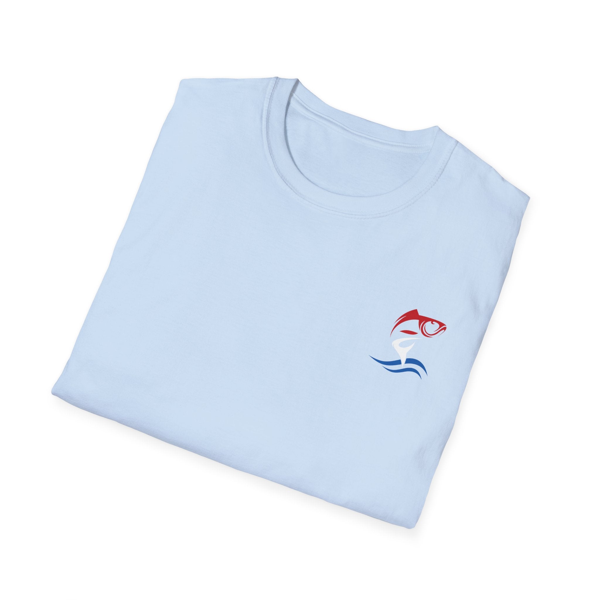 Patriotic Fishing Tshirt, American Flag Tee, 4th of July Shirt, USA Independence Day Top, Patriotic Graphic Tee, Unisex Patriotic