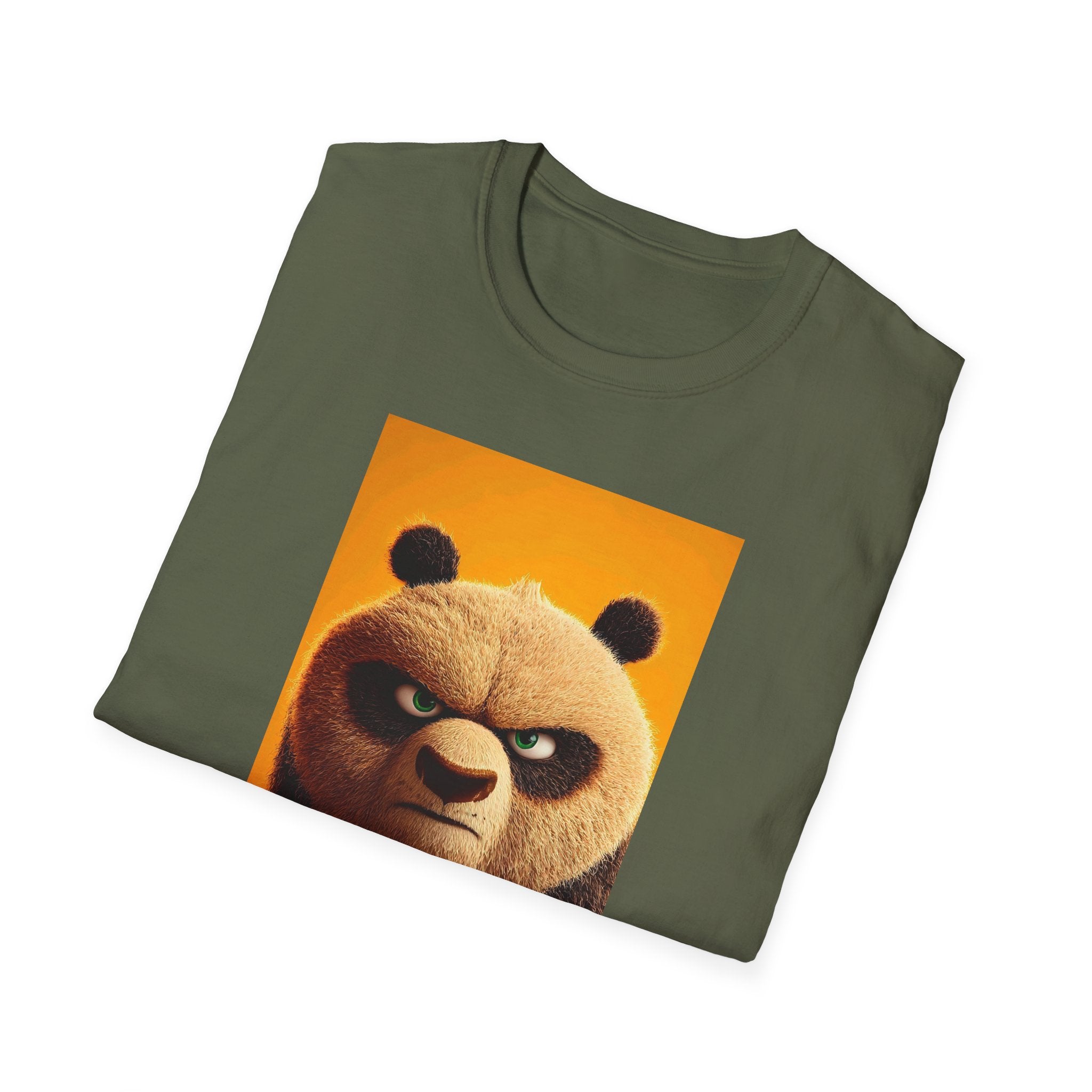 Kung Fu Panda Unisex Softstyle T-Shirt, DreamWorks Animation Youth Competitor Tee, Graphic Tee, Movie Fan Gift, Cult Classic Shirt, Comfy