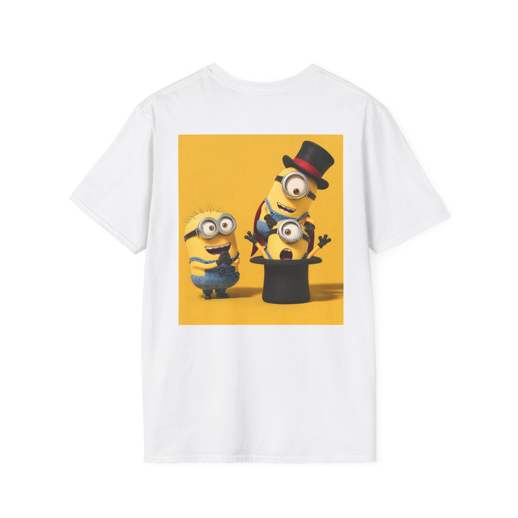Minions Despicable Me Youth T-Shirt Gru Movie Fan Tee, Unisex Softstyle Shirt, Kids Birthday Gift, Cartoon Character Top, Funny Graphic Tee