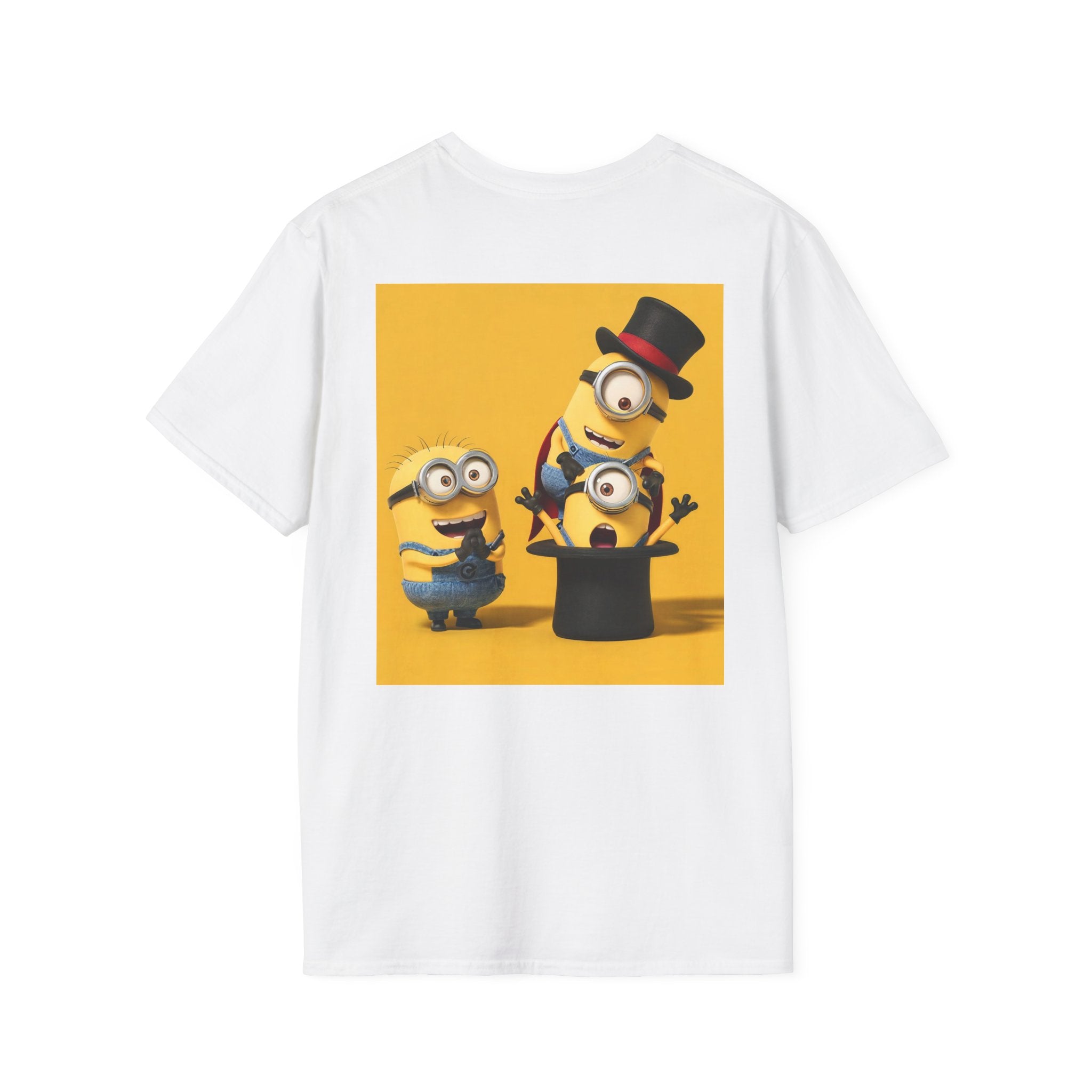 Minions Despicable Me Youth T-Shirt Gru Movie Fan Tee, Unisex Softstyle Shirt, Kids Birthday Gift, Cartoon Character Top, Funny Graphic Tee