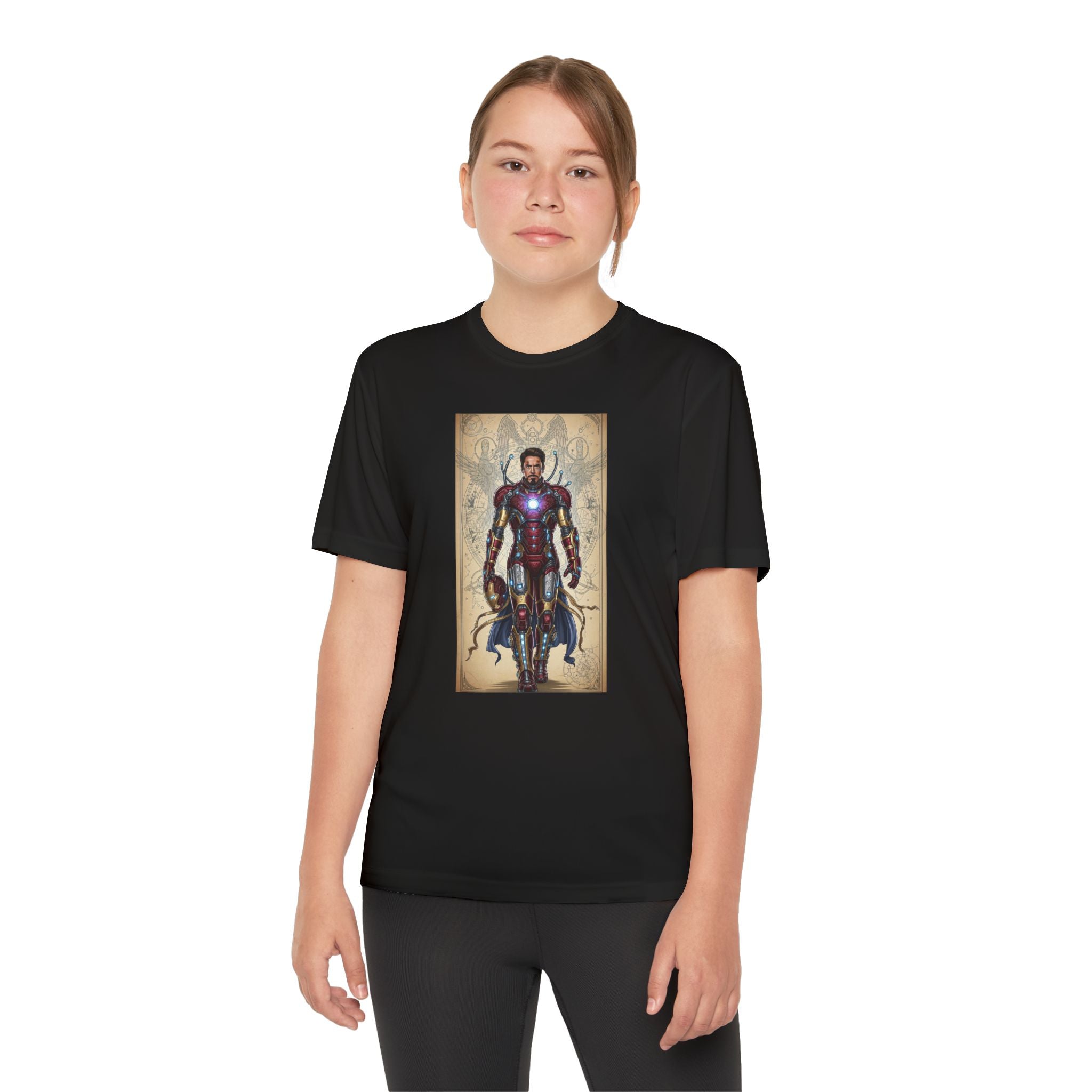 Advengers Youth T-Shirt Sports Graphic Tee, Cool Athletic Shirt for Kids, Perfect for Sports Events, Team Spirit