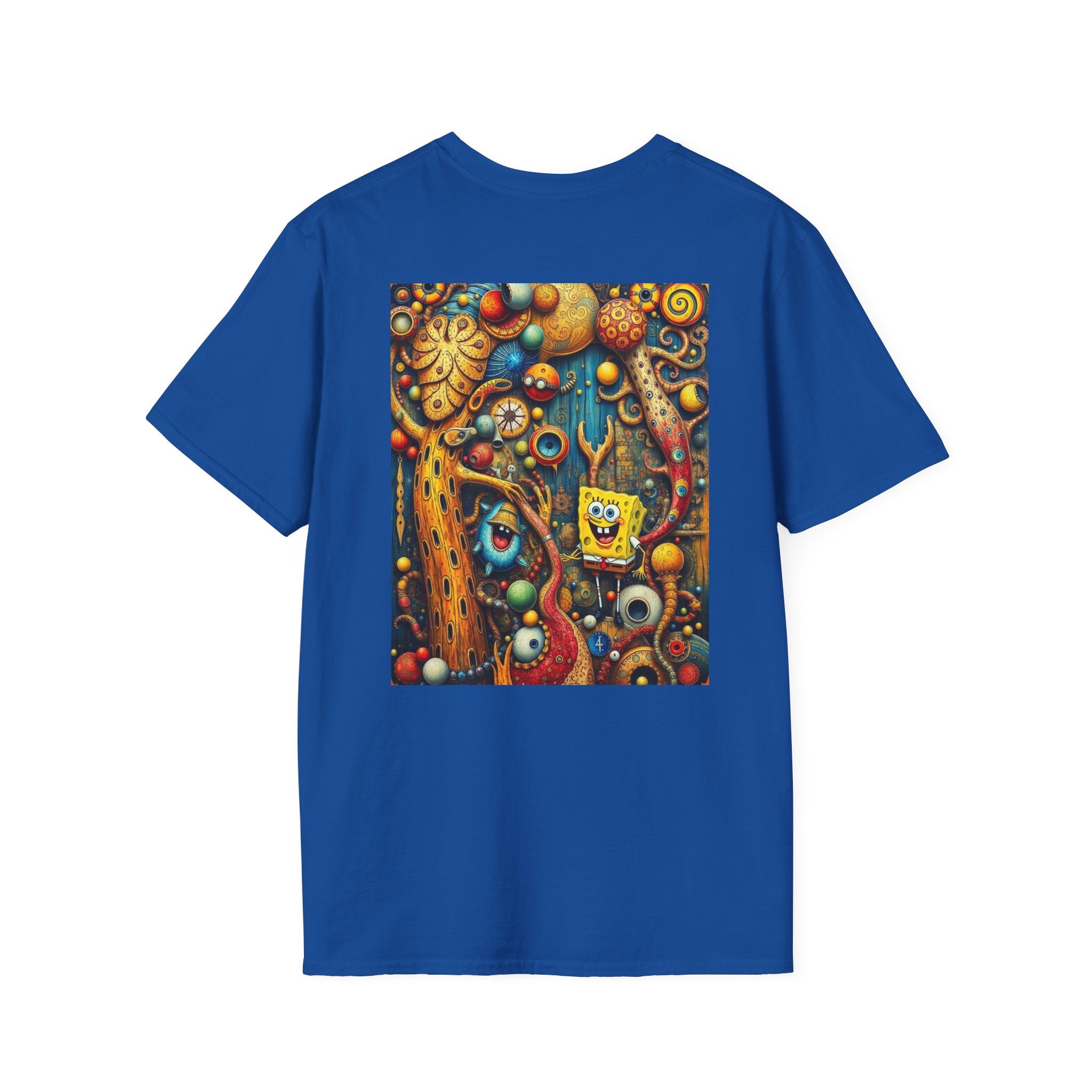 SpongeBob SquarePants Kids T-Shirt, Mr Krabs Squidward Patrick Star Youth Tee, Nickelodeon Children's TV Shirt, Unisex Softstyle