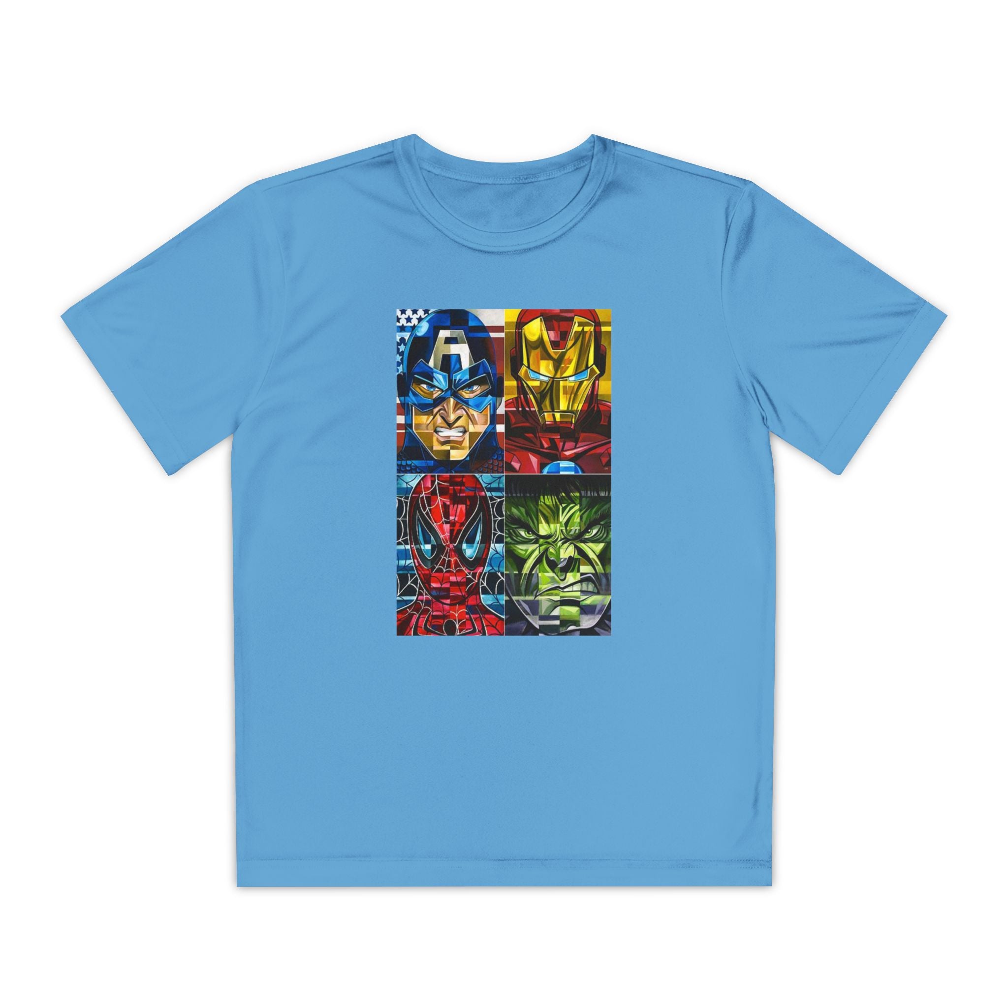 Advengers Youth T-Shirt Sports Graphic Tee, Cool Athletic Shirt for Kids, Perfect for Sports Events, Team Spirit