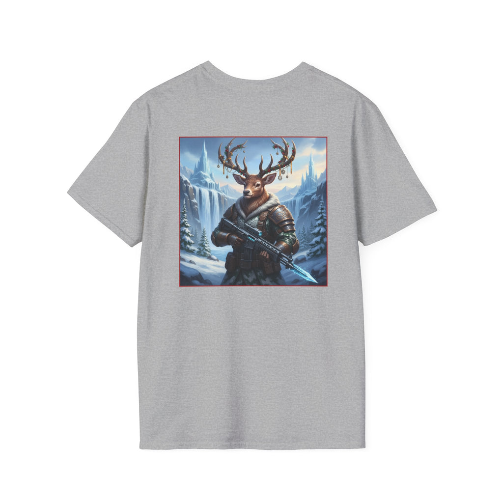 Yule Guard Patriotic Christmas Holiday ~ Unisex Softstyle T-Shirt