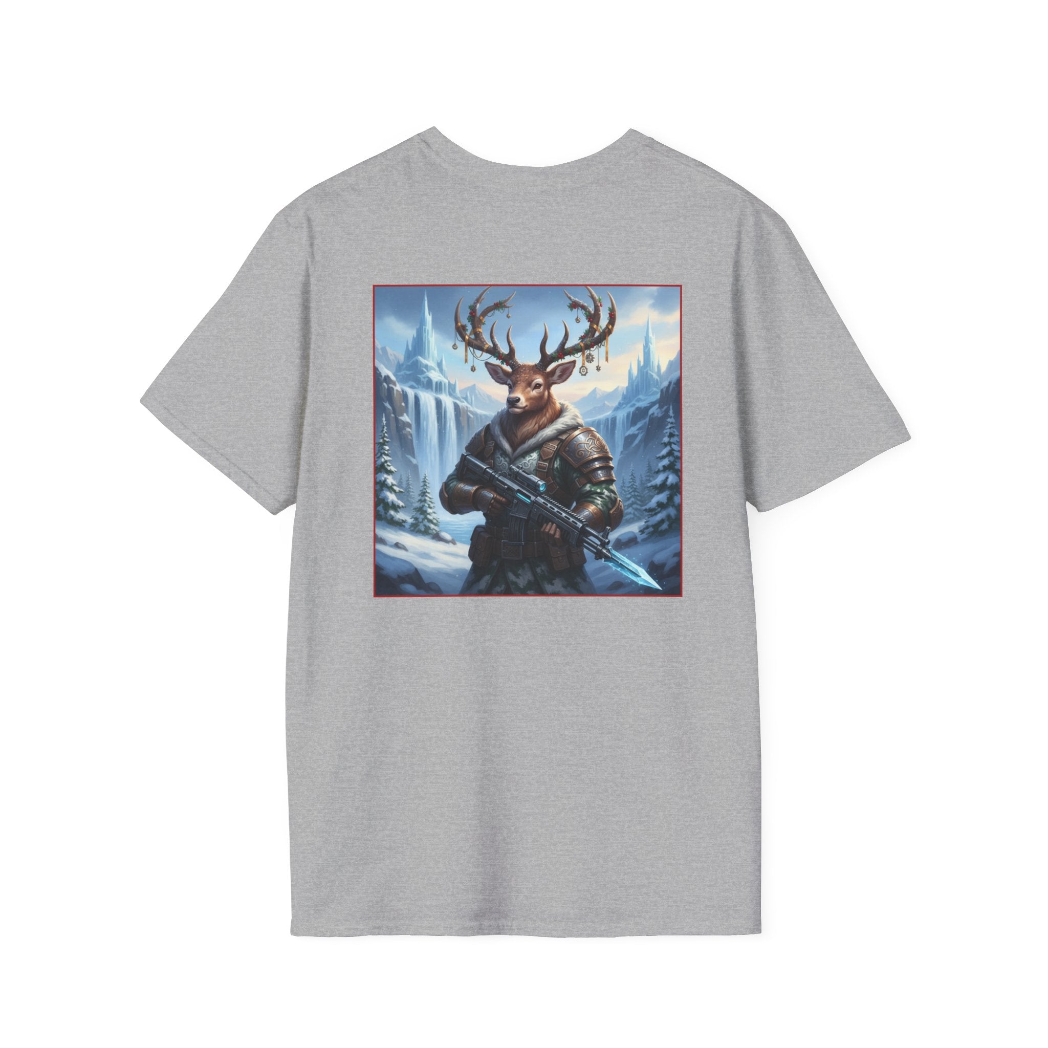 Yule Guard Patriotic Christmas Holiday ~ Unisex Softstyle T-Shirt