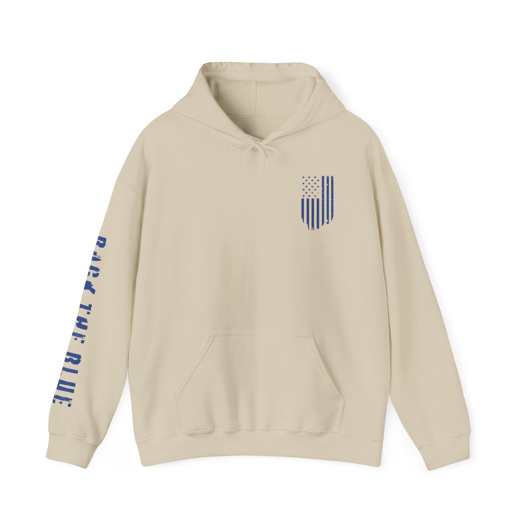 Patriotic Hoodie - Thin Blue Line Unisex Blend