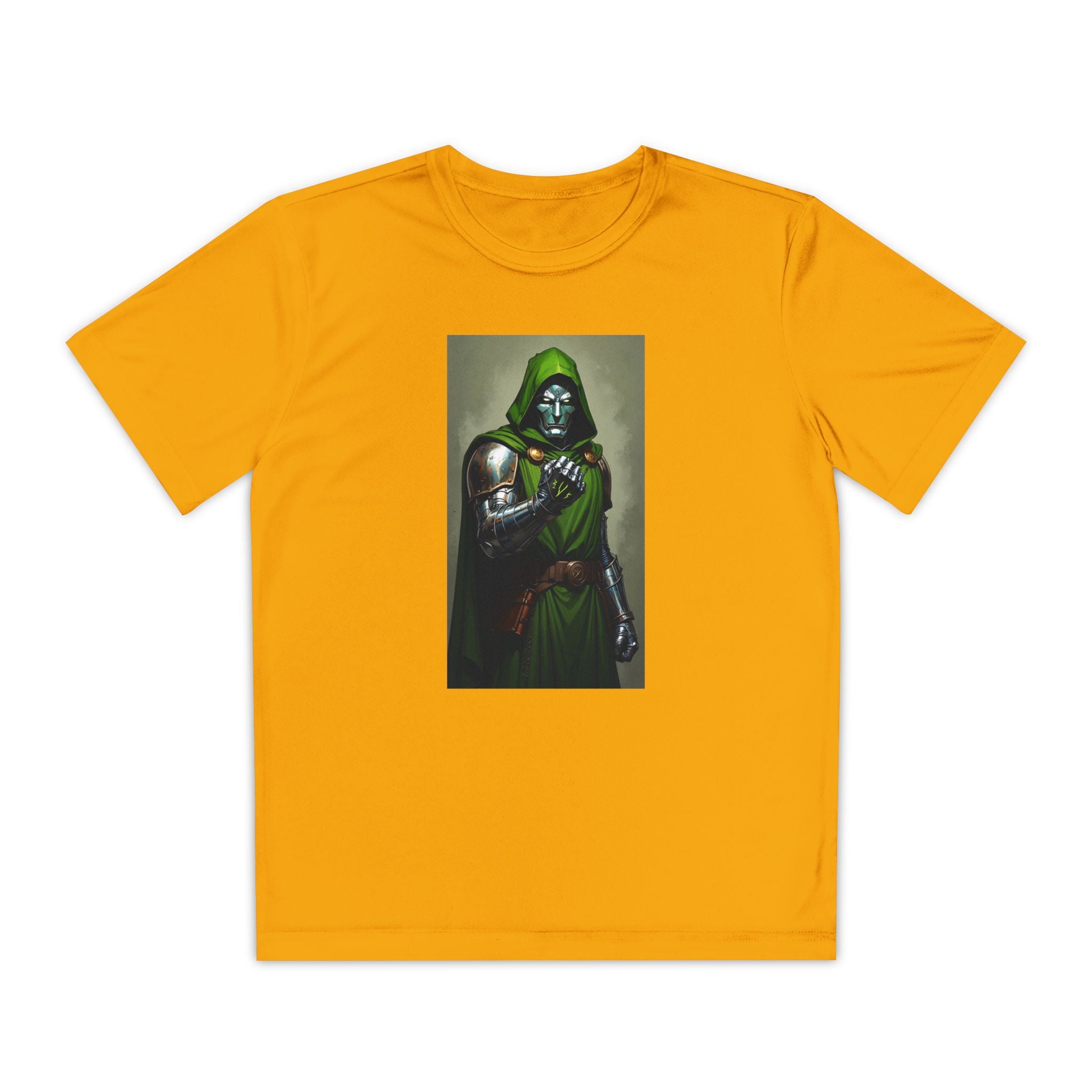 Dr Doom Superhero Marvel Patriotic, Kids Graphic T-Shirt, Boys Hero Top, Girls Comic Book Clothing, Birthday