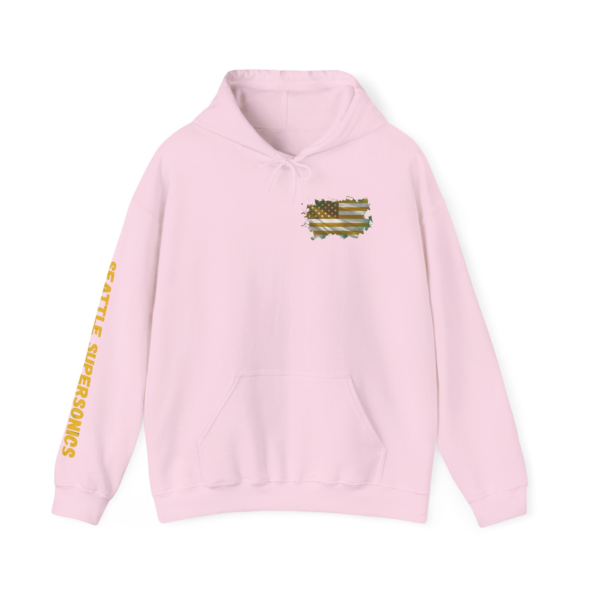 Seattle Supersonics Patriotic Hoodie