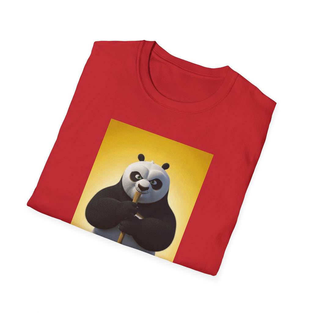 Kung Fu Panda Unisex Softstyle T-Shirt, DreamWorks Animation Youth Competitor Tee, Graphic Tee, Movie Fan Gift, Cult Classic Shirt, Comfy