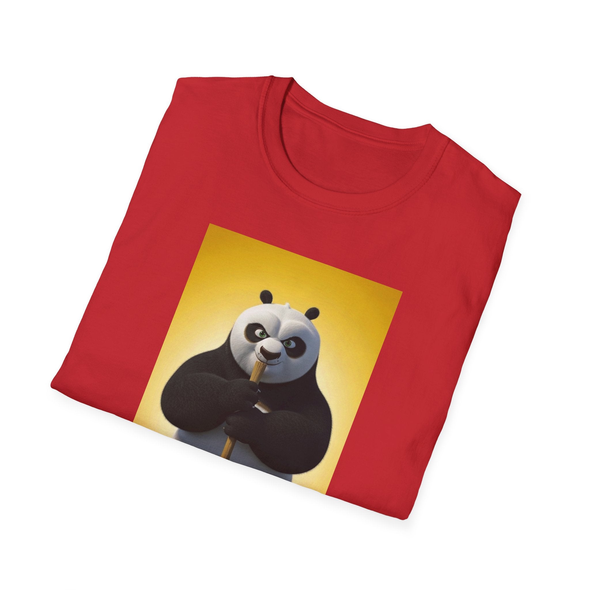 Kung Fu Panda Unisex Softstyle T-Shirt, DreamWorks Animation Youth Competitor Tee, Graphic Tee, Movie Fan Gift, Cult Classic Shirt, Comfy