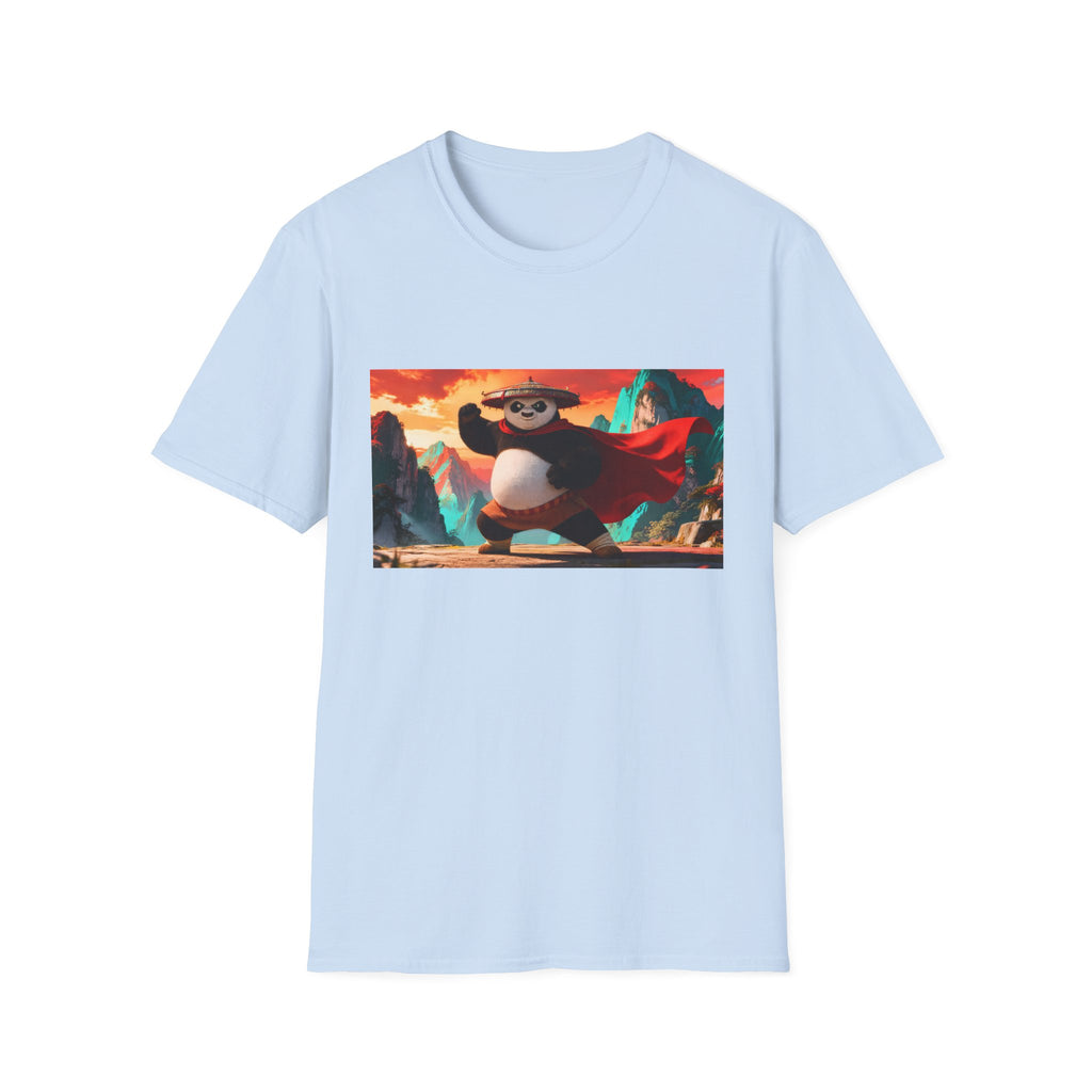 Kung Fu Panda Unisex Softstyle T-Shirt, DreamWorks Animation Youth Competitor Tee, Graphic Tee, Movie Fan Gift, Cult Classic Shirt, Comfy