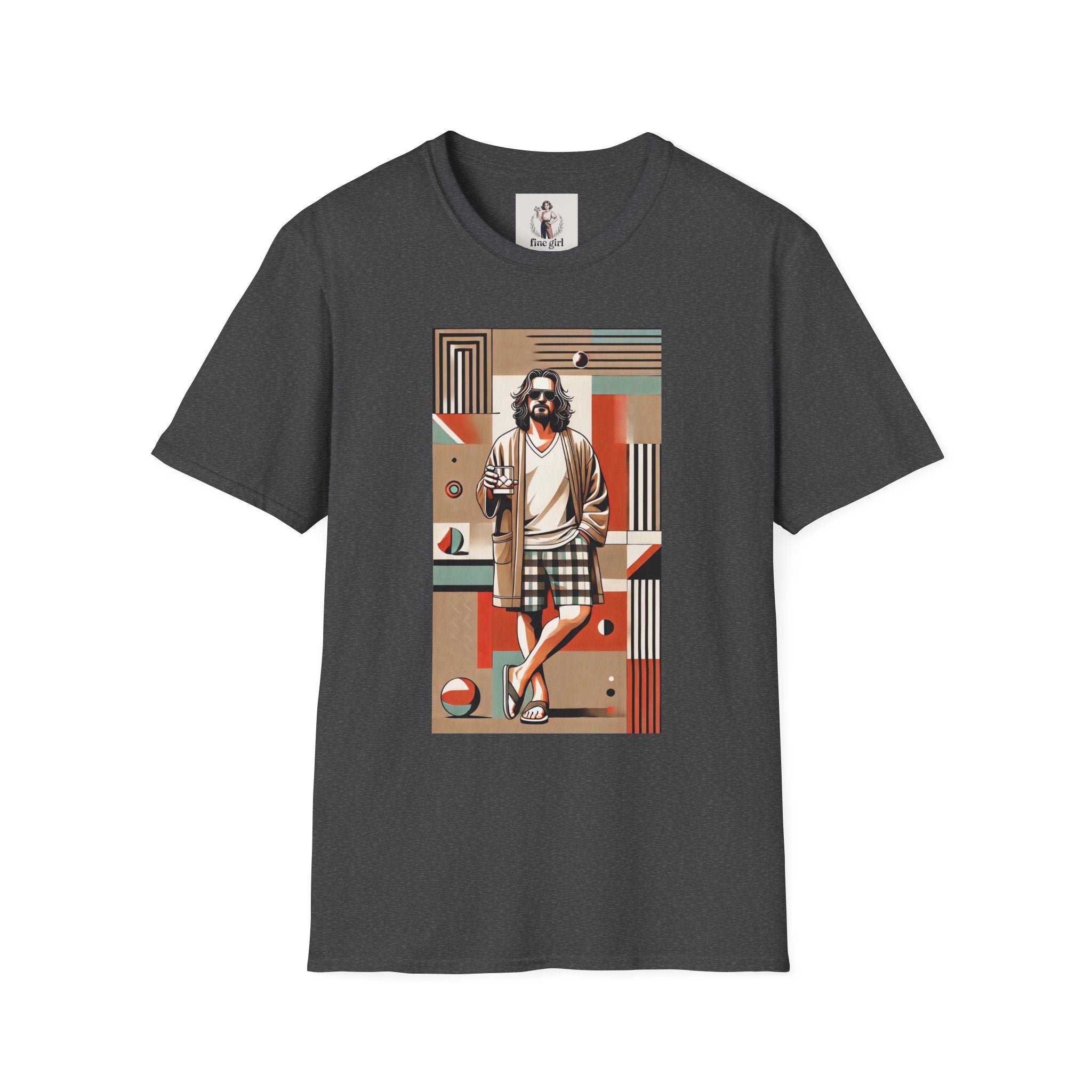 The Big Lebowski Themed T-Shirt Unisex Softstyle T-Shirt