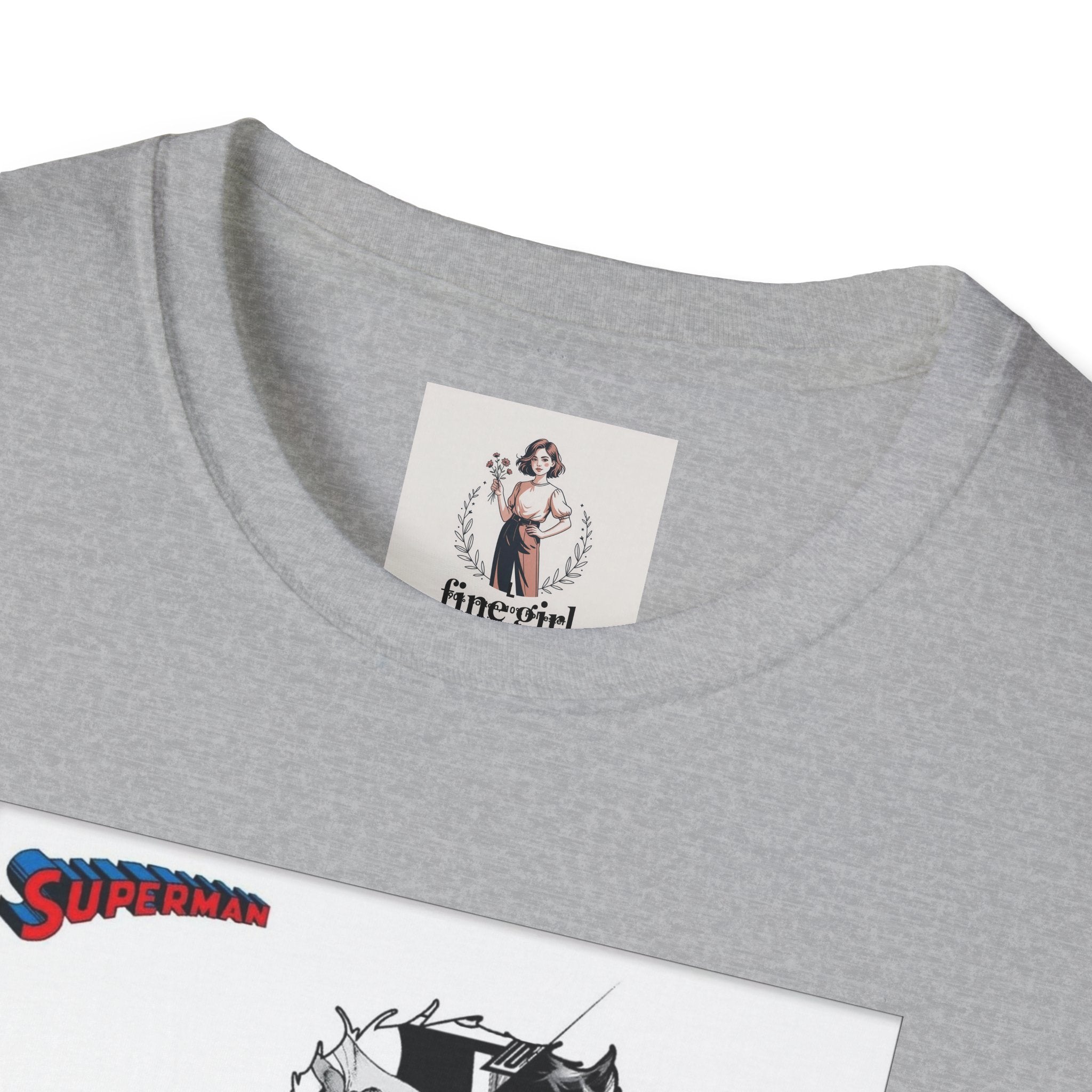 Superman Hero Unisex Softstyle T-Shirt