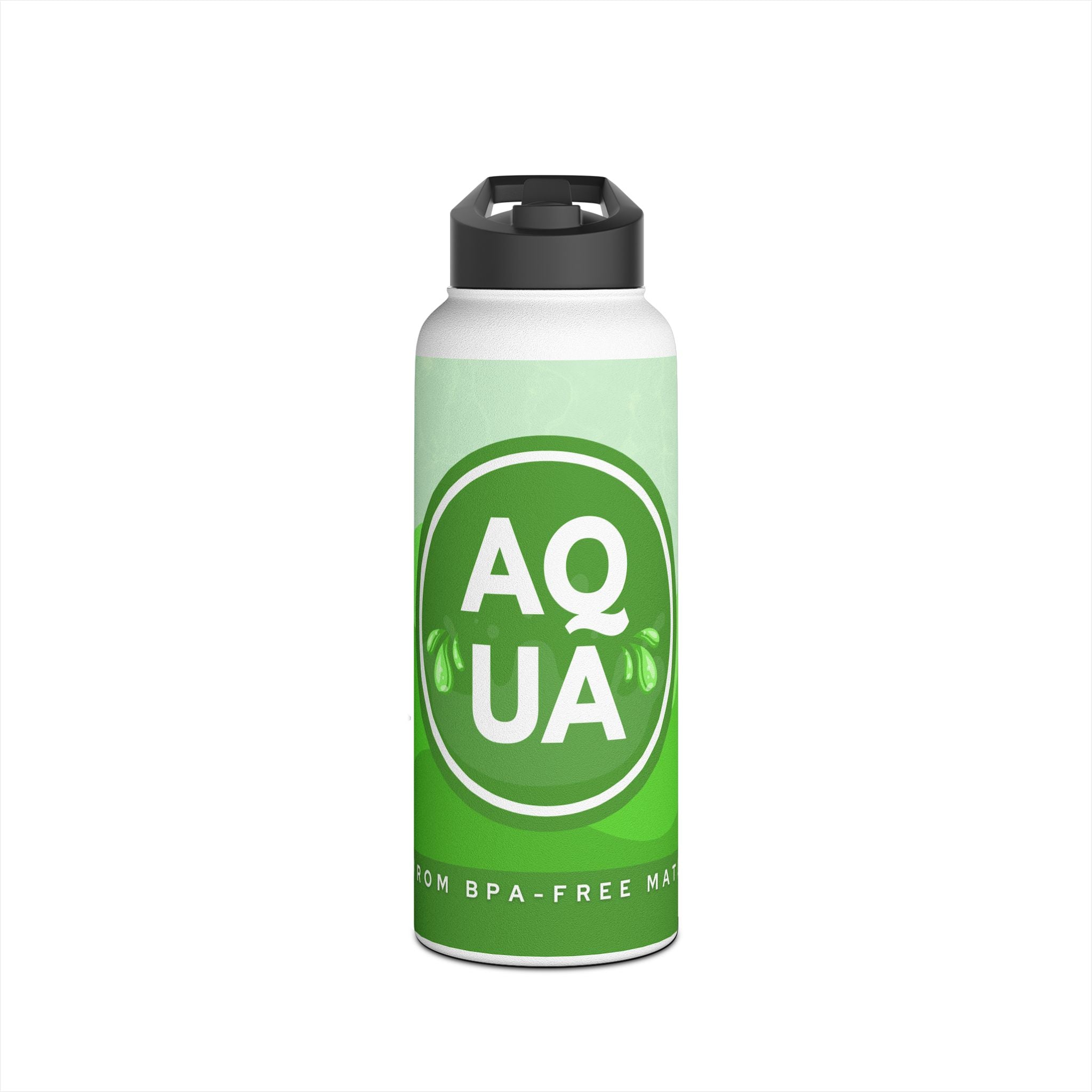 Aqua Stainless Steel Water Bottle, Eco-Friendly Hydration for Travel, Sports, Yoga, Gifts, Outdoor Adventures