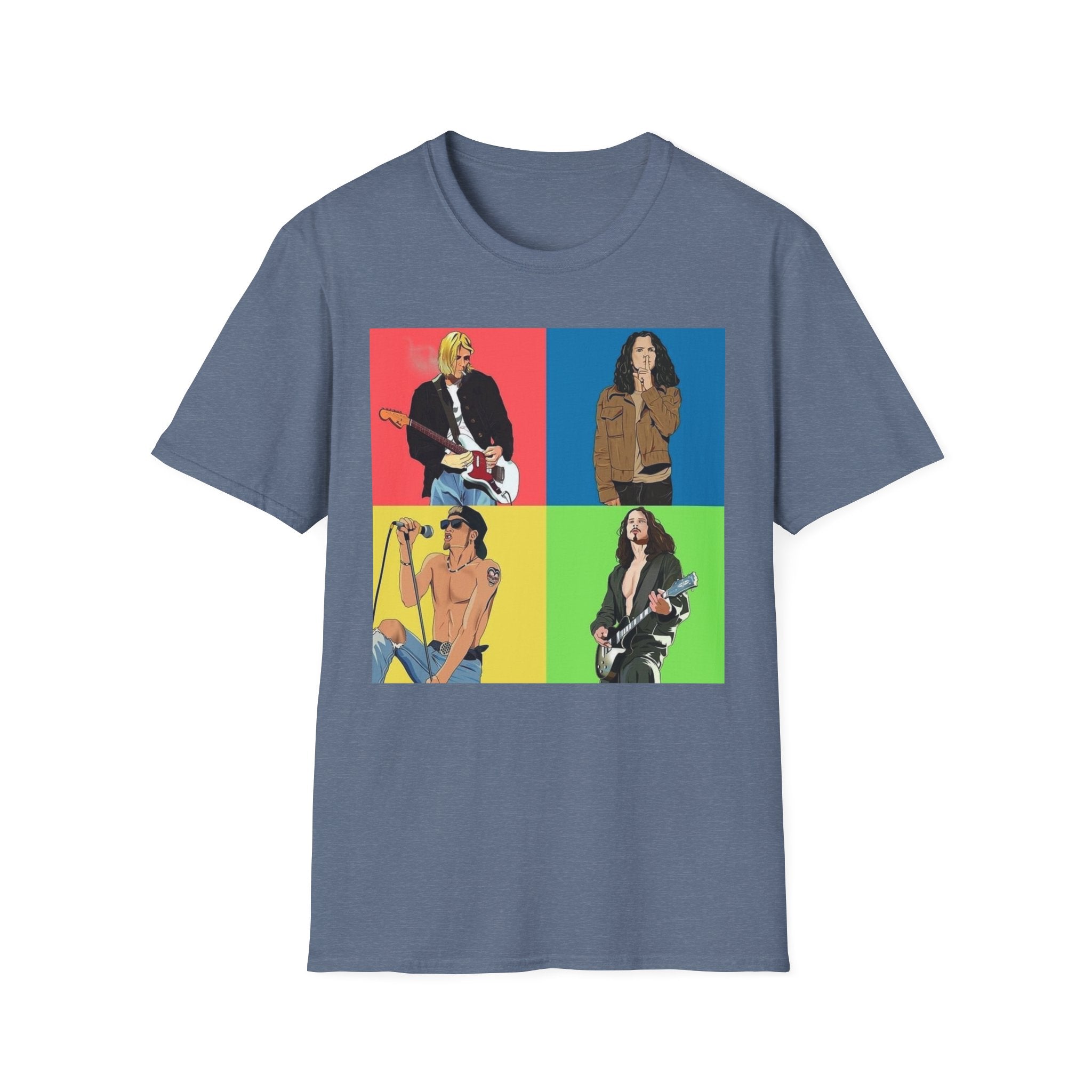 Grunge Music Music Logo T-Shirt