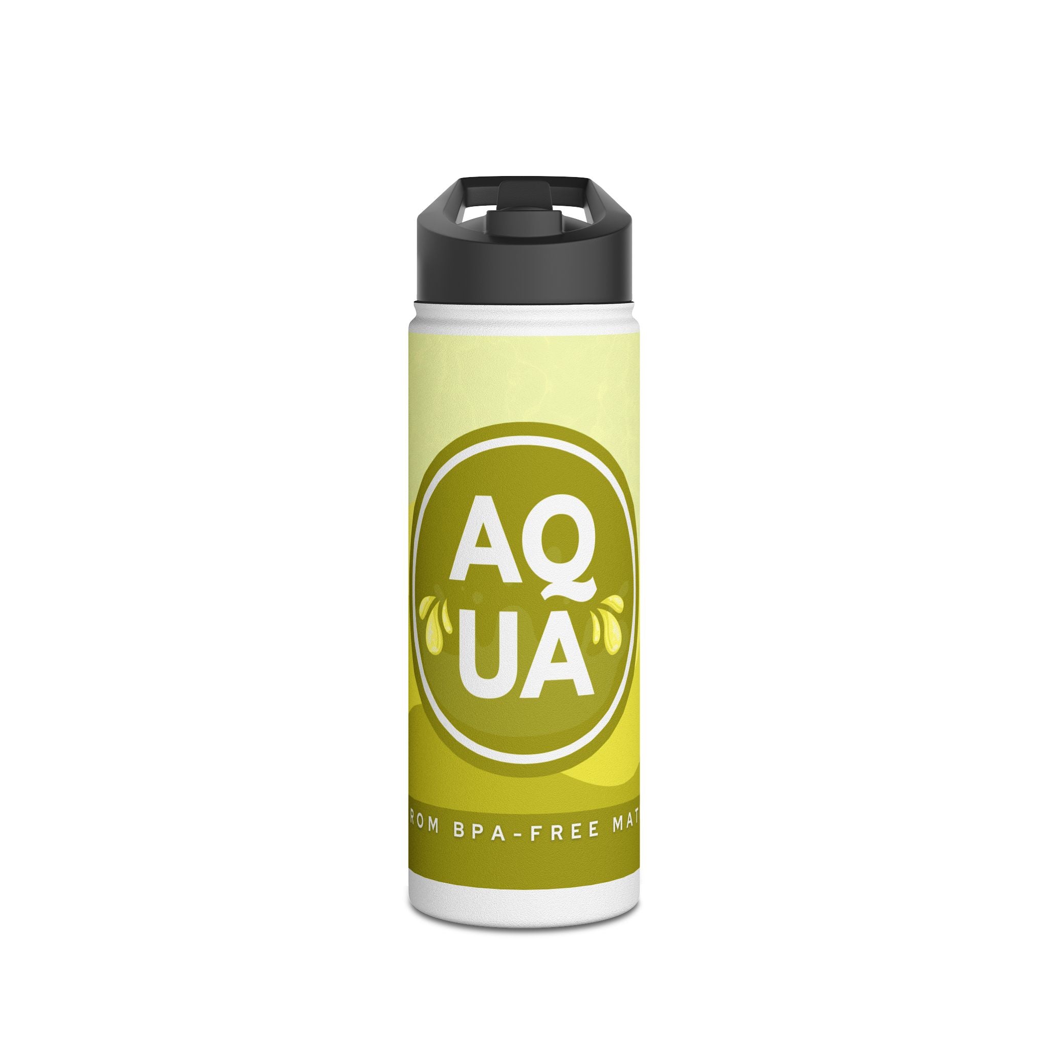 Aqua Stainless Steel Water Bottle, Eco-Friendly Hydration for Travel, Sports, Yoga, Gifts, Outdoor Adventures