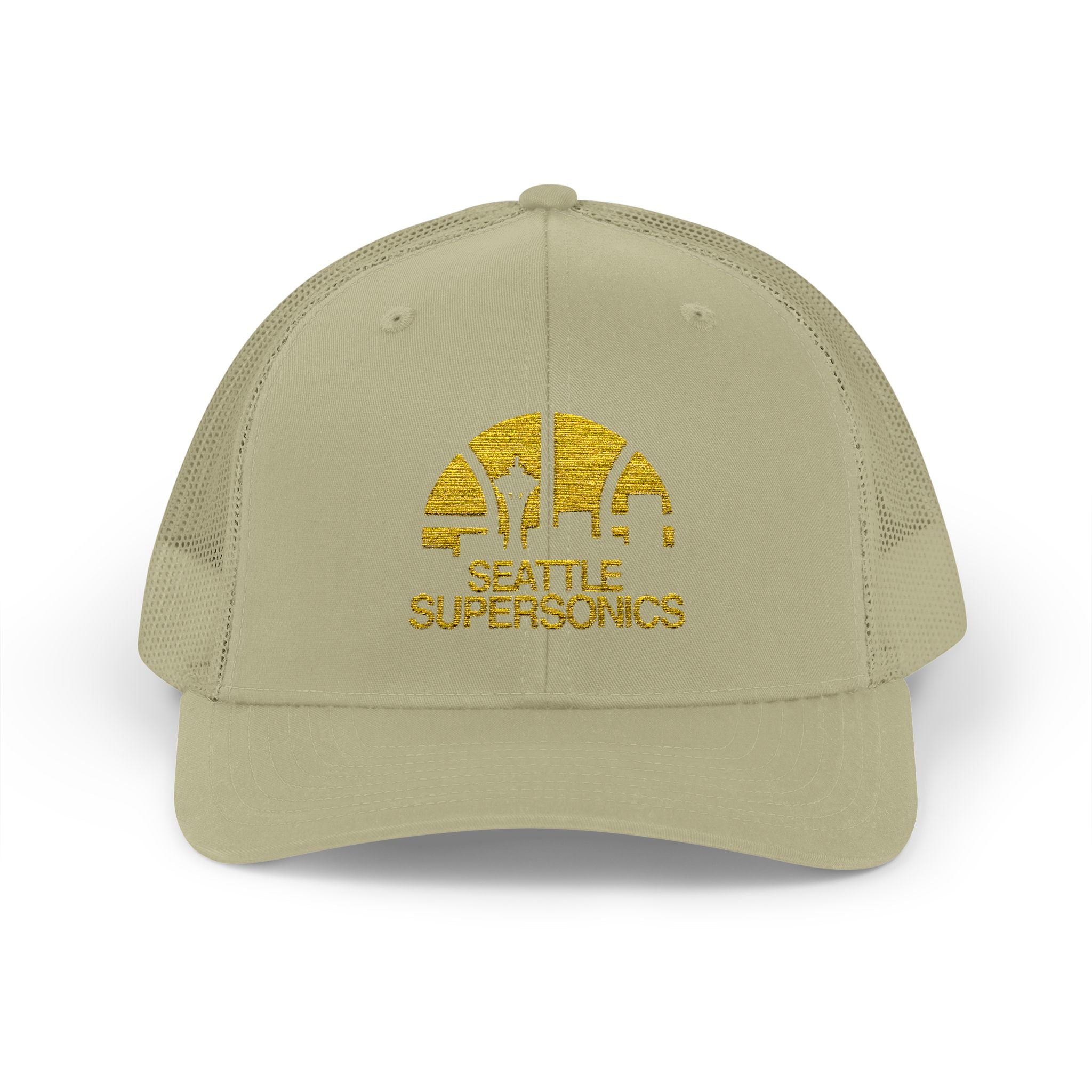 The Seattle SuperSonics Snapback Trucker Cap, American Flag Hat, Outdoor Cap, Casual Wear, Gift for Dad, 4th of July Apparel