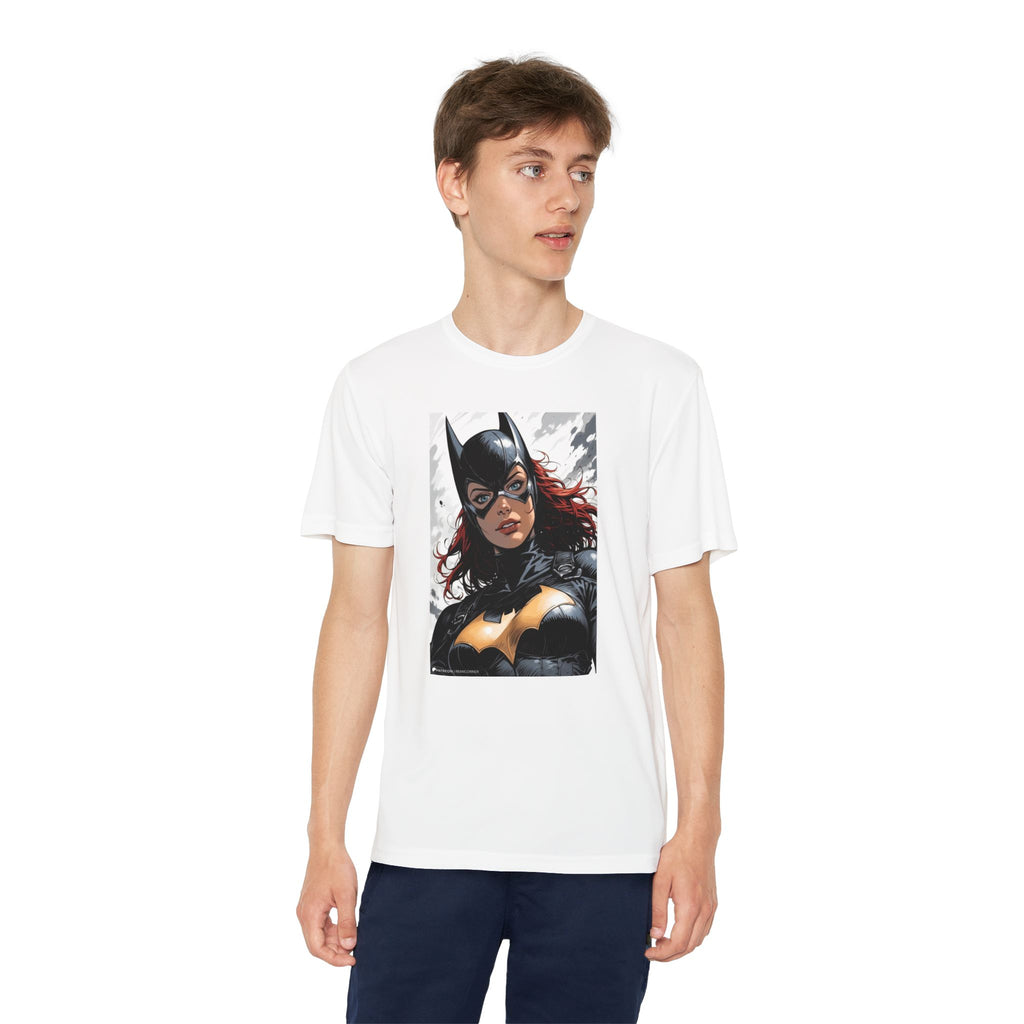 Superhero Youth T-Shirt Sports Graphic Tee, Cool Athletic Shirt for Kids