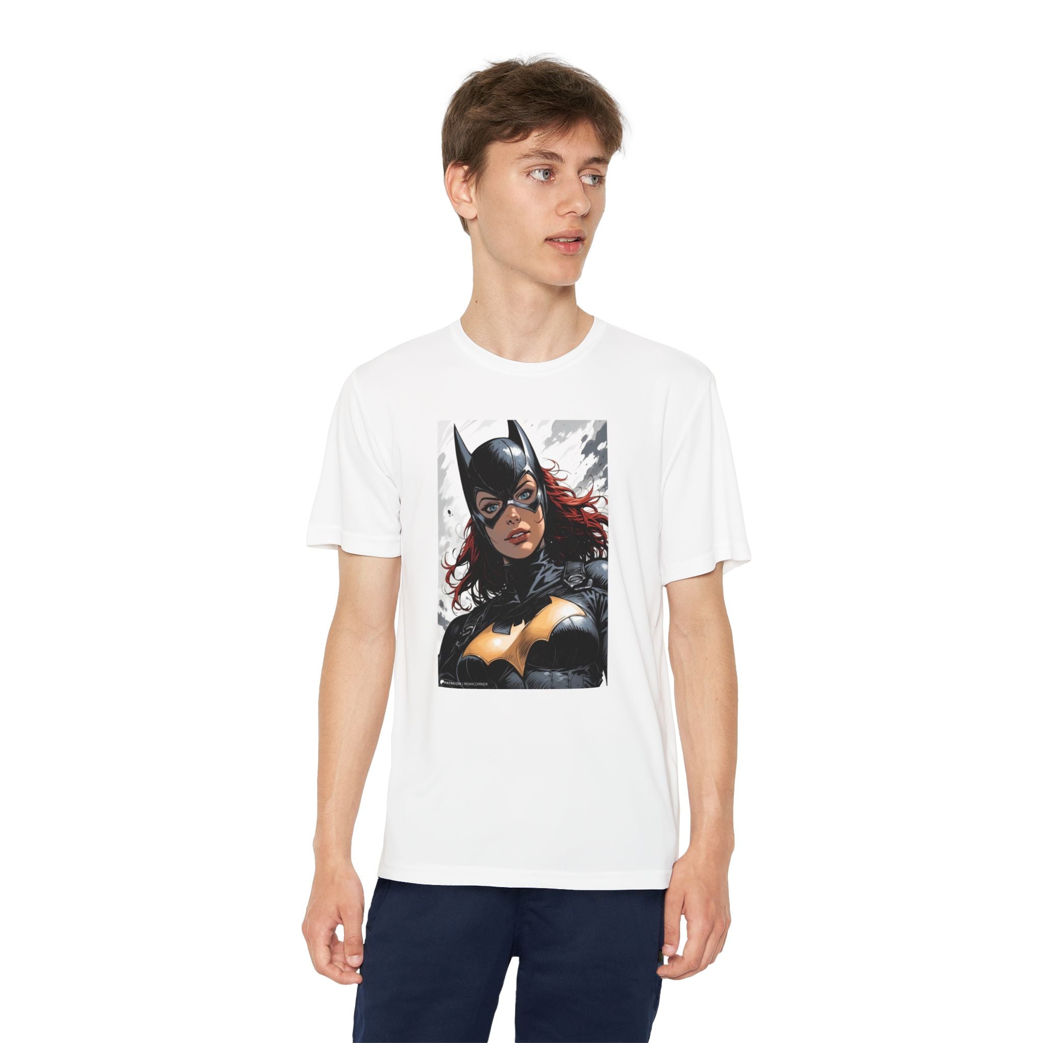 Superhero Youth T-Shirt Sports Graphic Tee, Cool Athletic Shirt for Kids