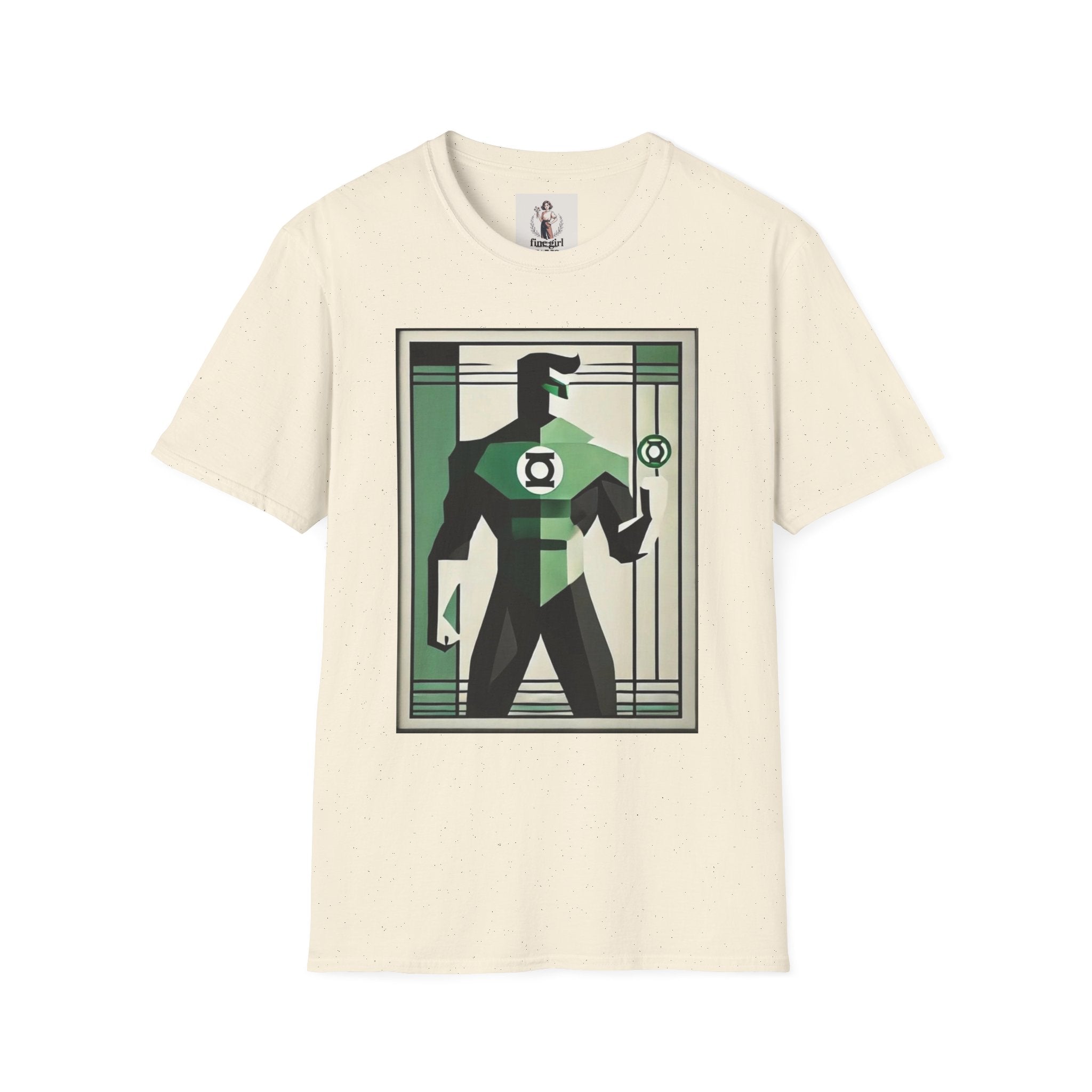 Green Lantern Superhero Marvel Unisex Softstyle T-Shirt, Comic Book Tee, Graphic Novel Shirt, Geeky Clothing, Cosplay Costume Top