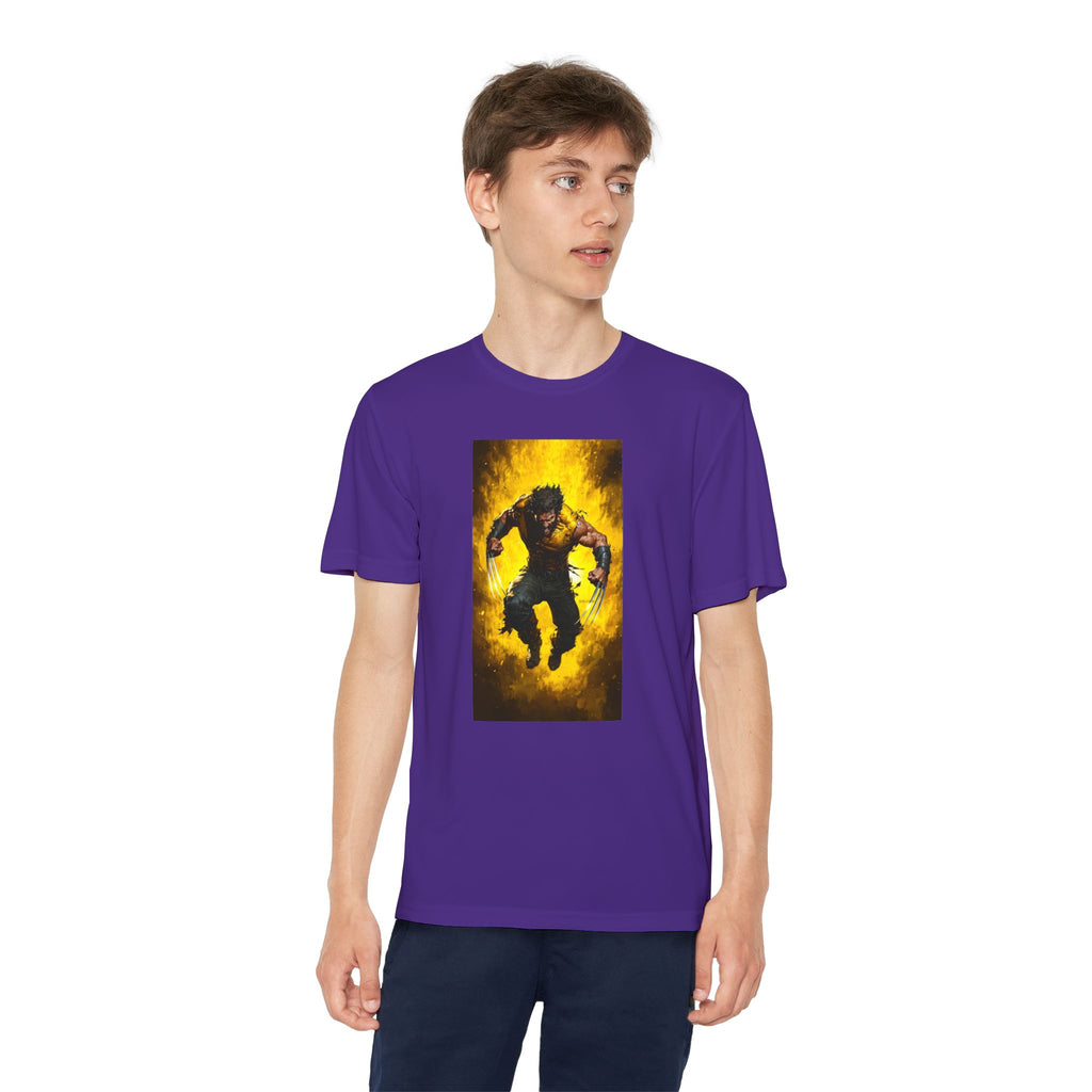 Wolverine Superhero Marvel Patriotic, Kids Graphic T-Shirt, Boys Hero Top, Girls Comic Book Clothing, Birthday