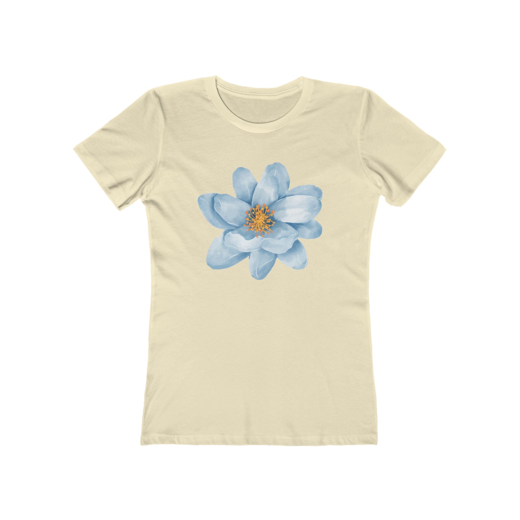 Flower Women's Tshirt, Floral Graphic Tee, Casual Top for Her, Spring Blossom Shirt, Botanical Print Blouse