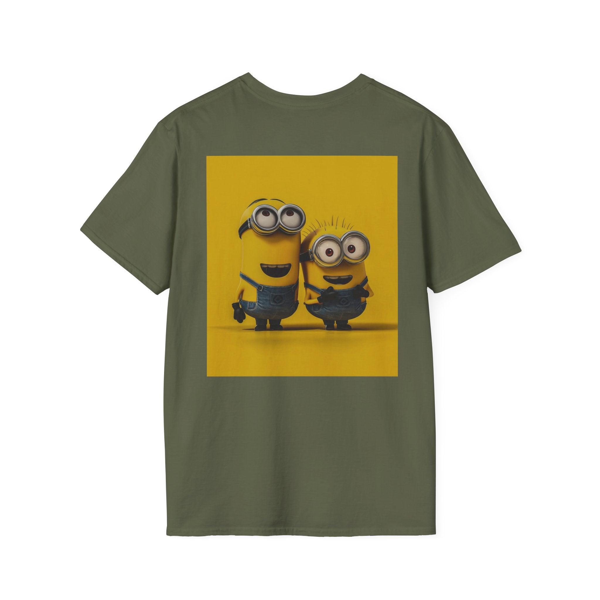 Minions Despicable Me Youth T-Shirt Gru Movie Fan Tee, Unisex Softstyle Shirt, Kids Birthday Gift, Cartoon Character Top, Funny Graphic Tee