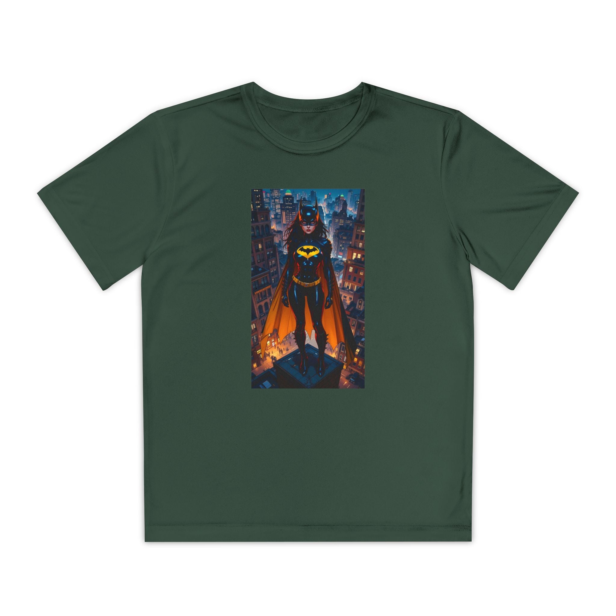 Copy of Superhero Youth T-Shirt Sports Graphic Tee, Cool Athletic Shirt for Kids