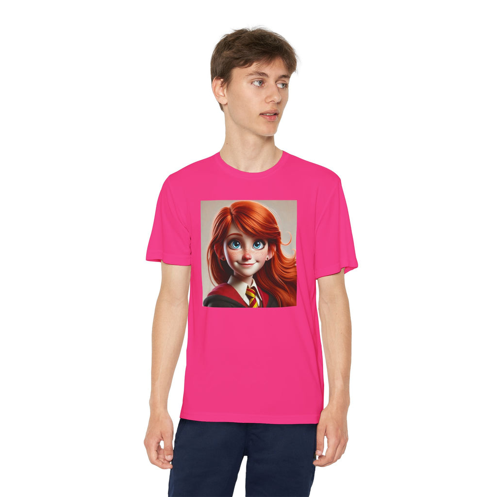 Youth Competitor Tee - Harry Potter, Wizard School Shirt, Magical Kids Top, Hogwarts Fan Gift, Sorcerer's Stone T-Shirt