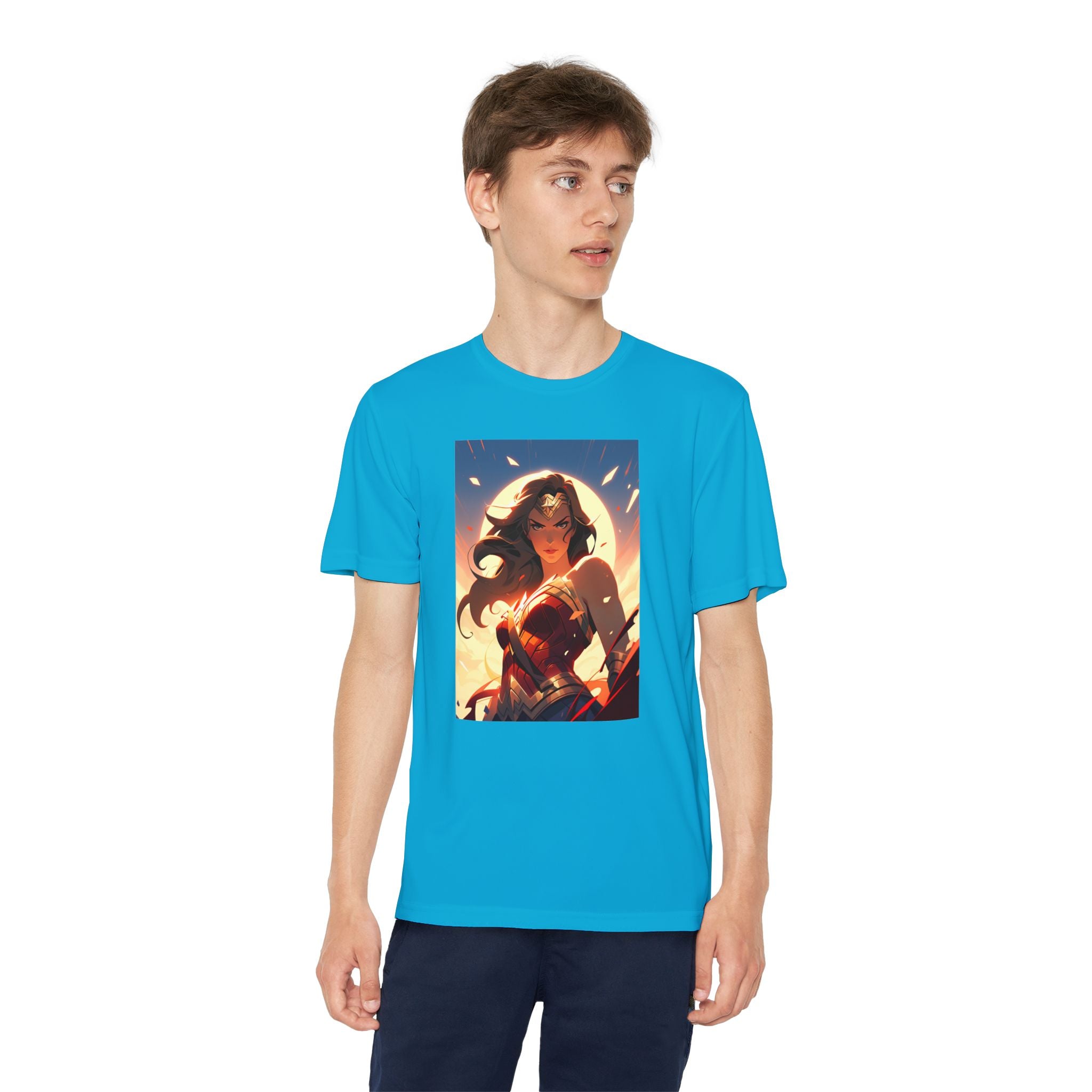 Wonder Woman Superhero Marvel t-shirt, Kids Graphic Tee, Boys Superhero Shirt, Children's Movie Character Top