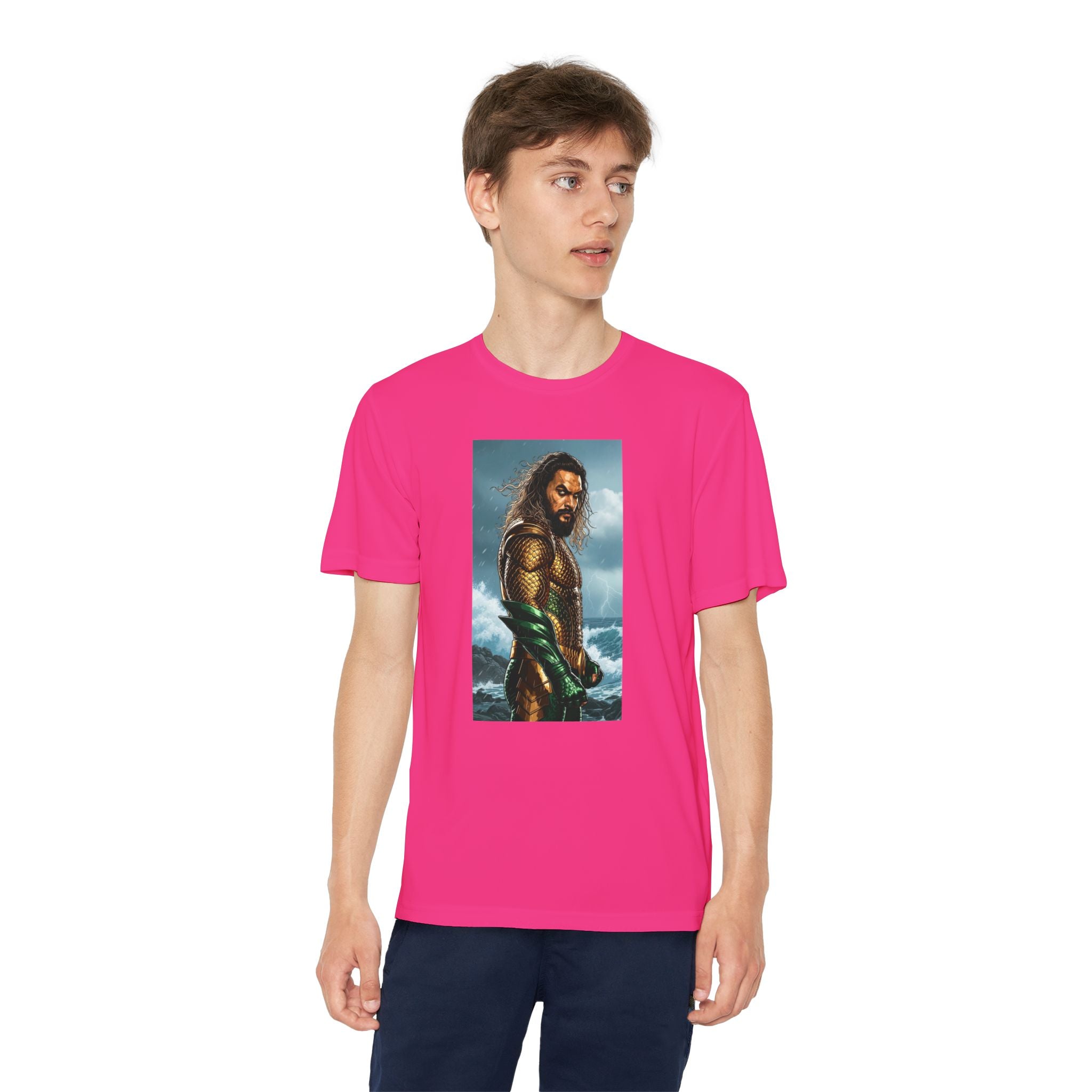 Aquaman Superhero Youth Tee, Kids Superhero Shirt, Child Aquaman T-shirt, Comic Book Tee, Superhero Fan Gift