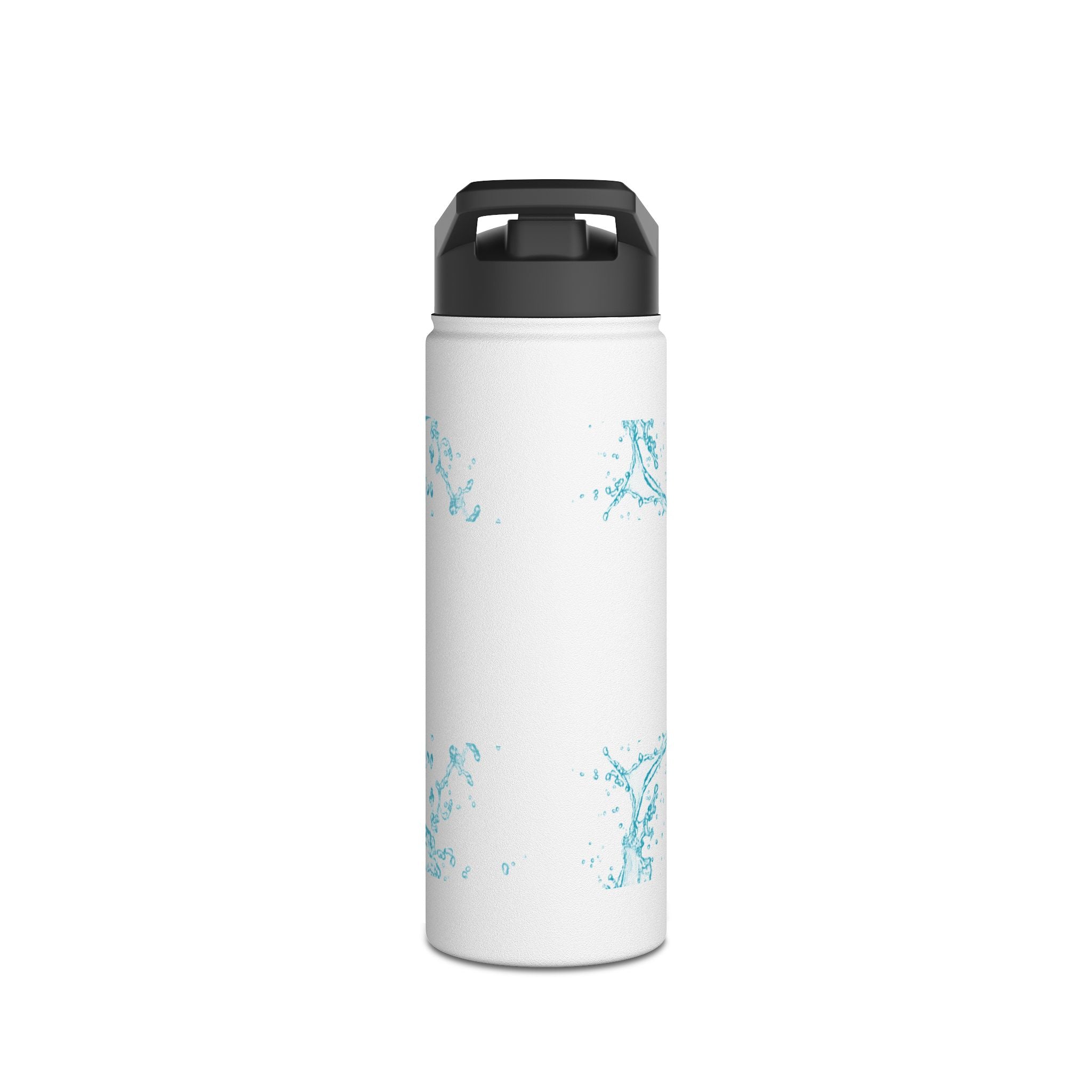 H2O Stainless Steel Water Bottle, Eco-Friendly Hydration for Travel, Sports, Yoga, Gifts, Outdoor Adventures
