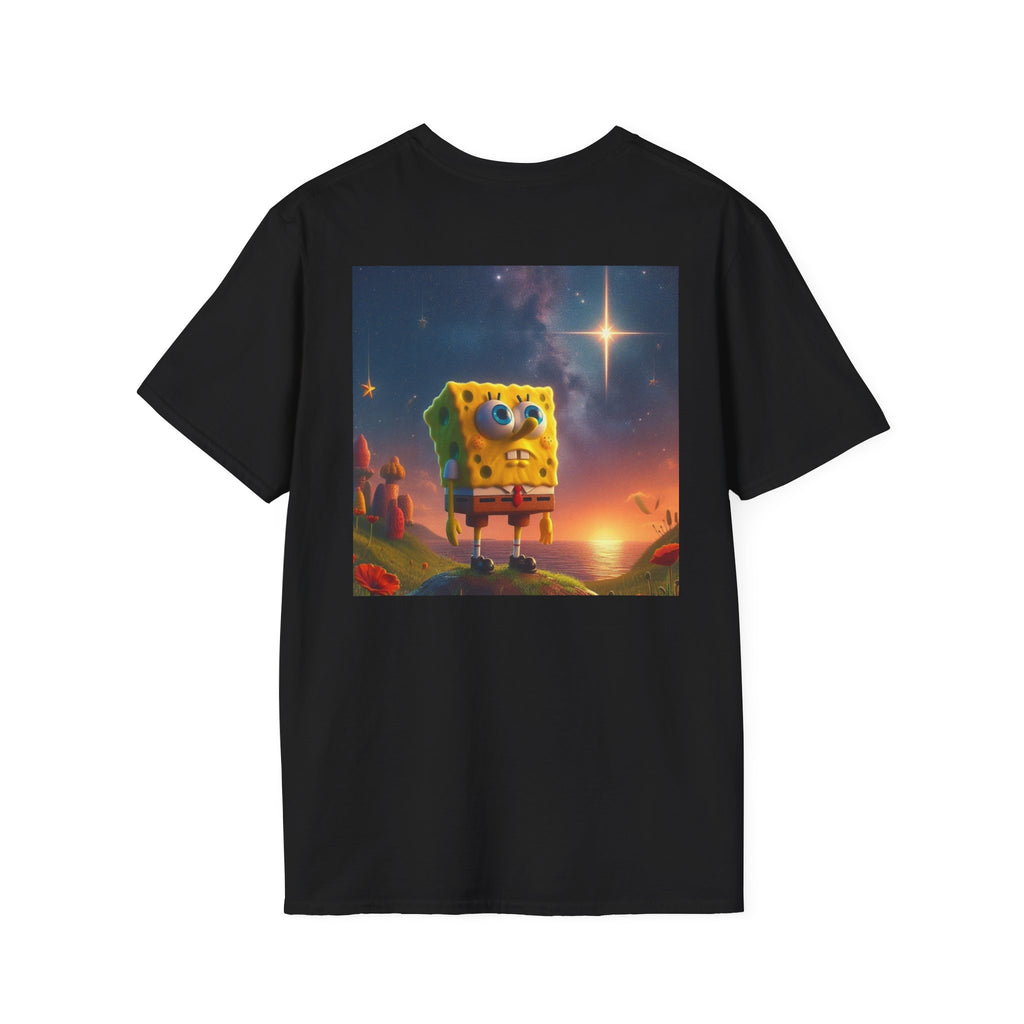 SpongeBob SquarePants Kids T-Shirt, Mr Krabs Squidward Patrick Star Youth Tee, Nickelodeon Children's TV Shirt, Unisex Softstyle