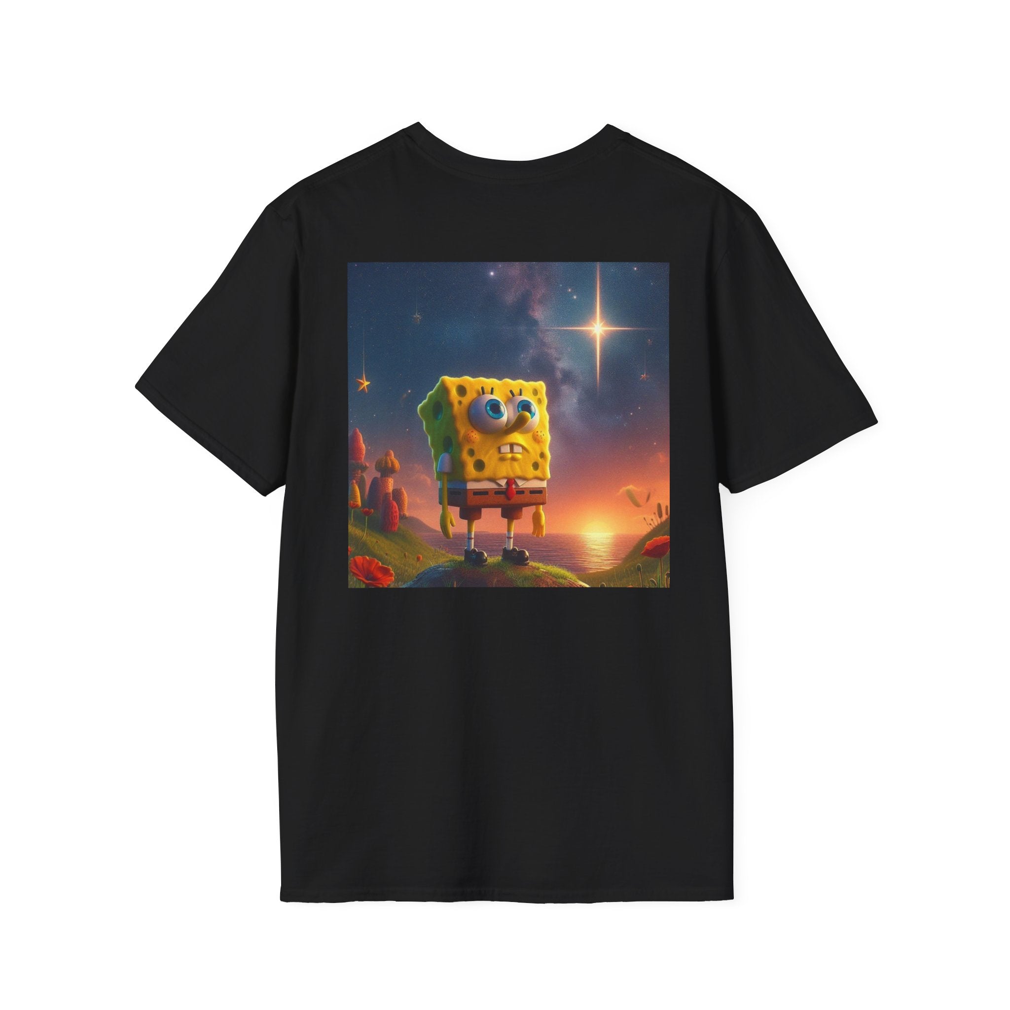 SpongeBob SquarePants Kids T-Shirt, Mr Krabs Squidward Patrick Star Youth Tee, Nickelodeon Children's TV Shirt, Unisex Softstyle