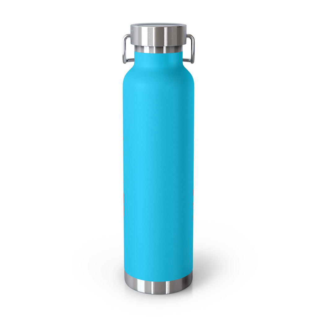 Red Friday Patriotic Copper Insulated Water Bottle