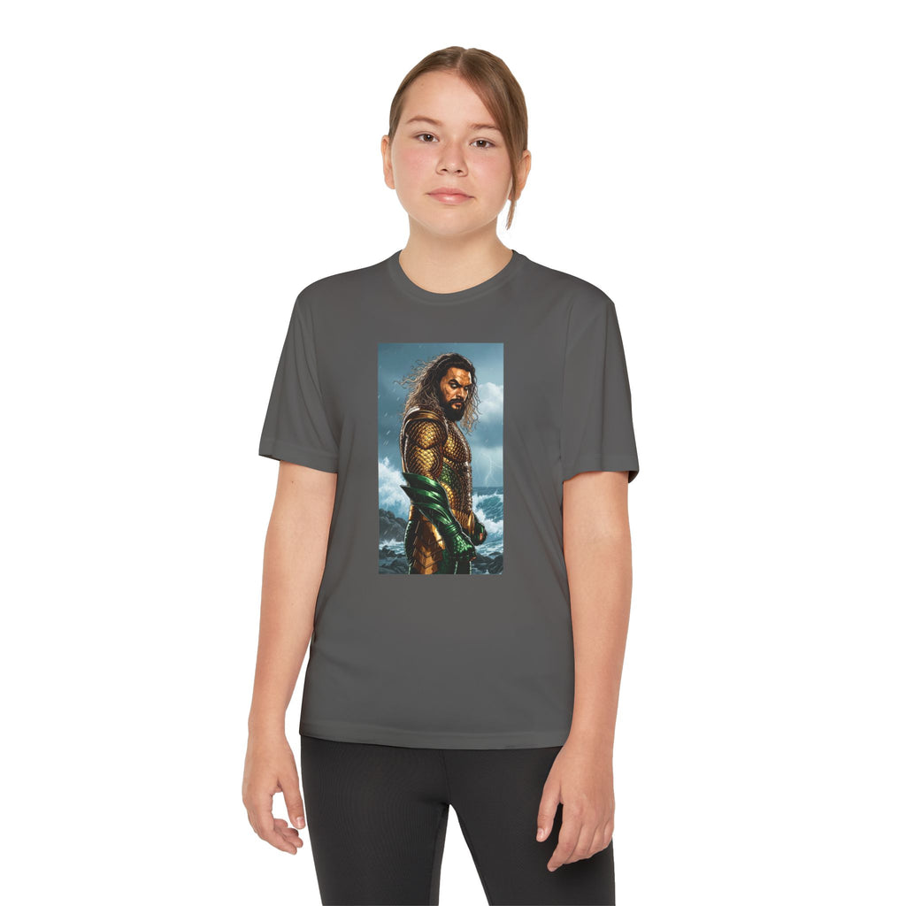 Aquaman Superhero Youth Tee, Kids Superhero Shirt, Child Aquaman T-shirt, Comic Book Tee, Superhero Fan Gift