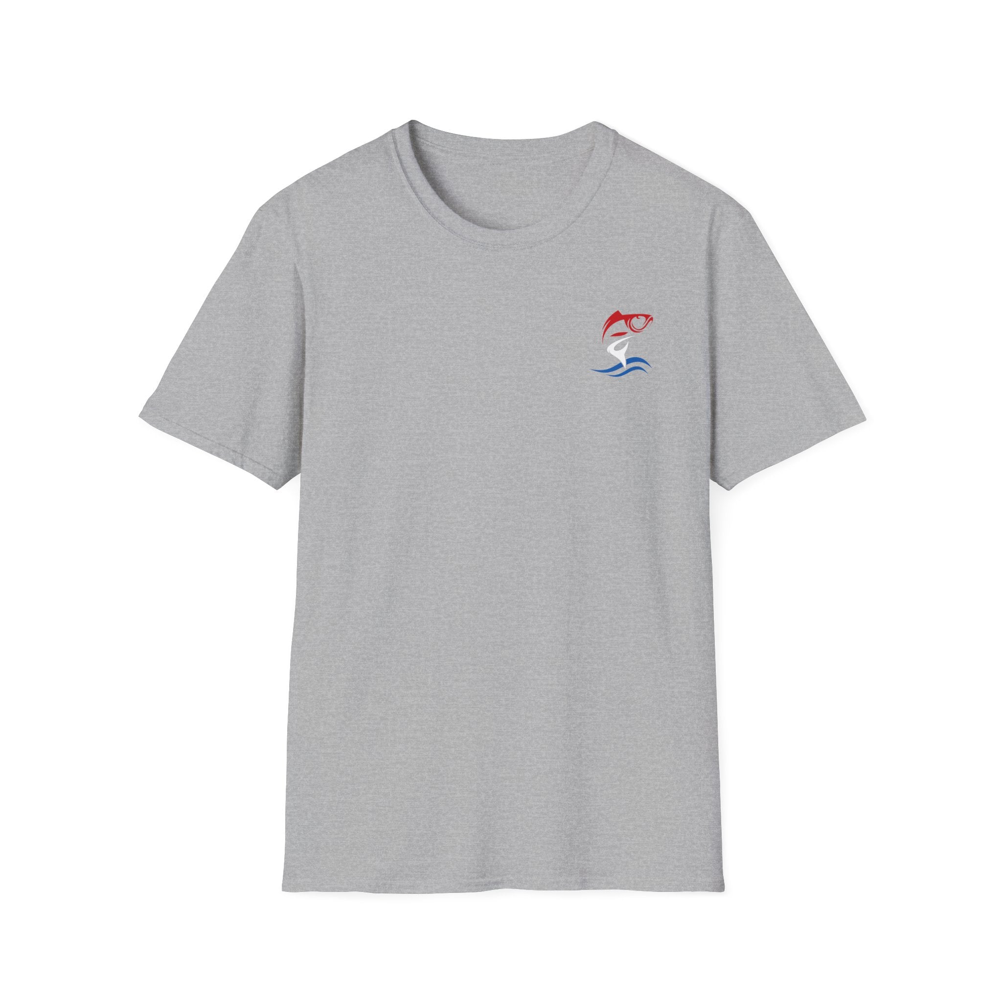 Patriotic Fishing t-shirt, American Flag Tee, 4th of July Shirt, USA Independence Day Top, Patriotic Graphic Tee, Unisex Patriotic
